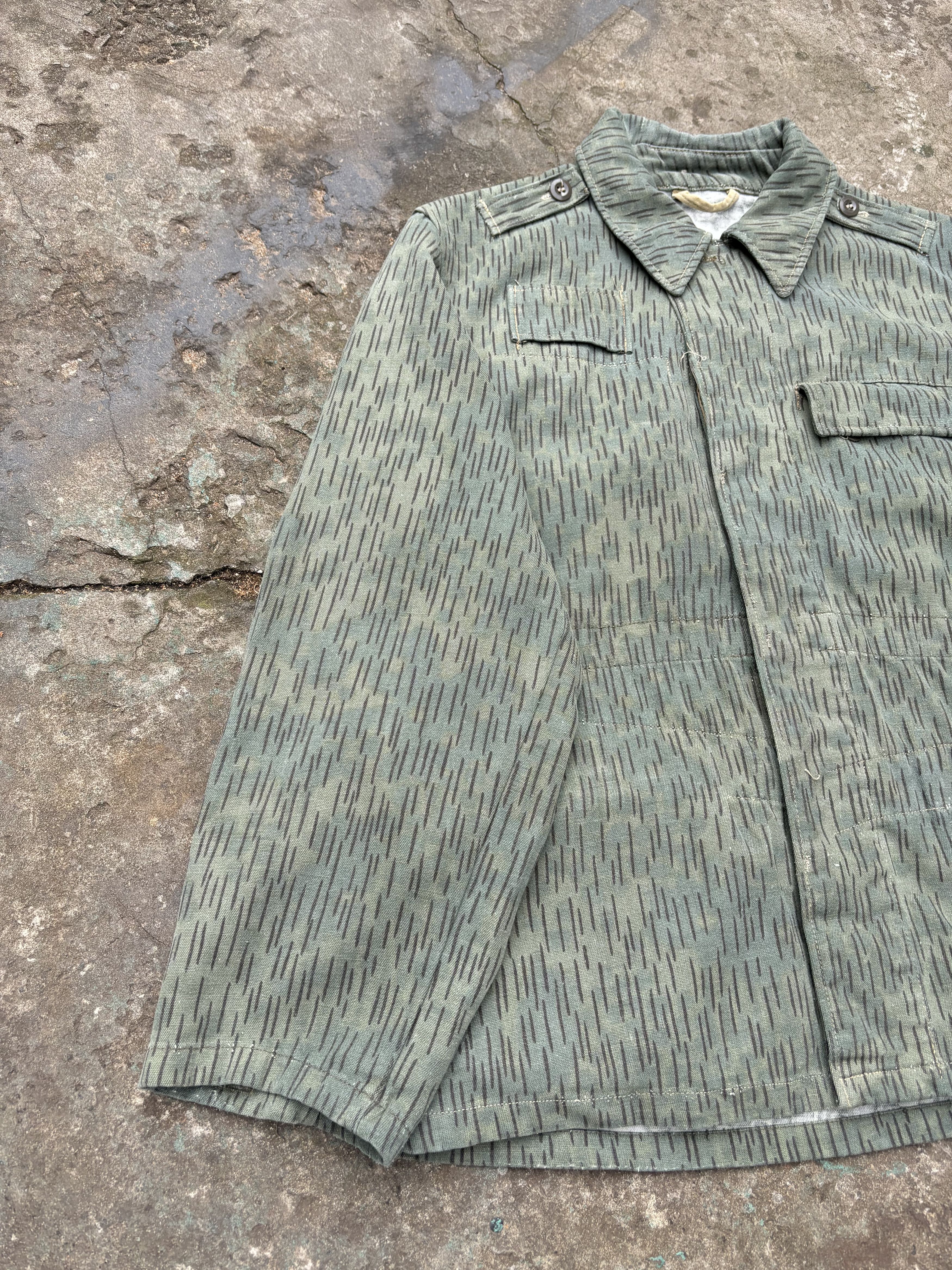 Vintage Vintage 70s Czech Army M60 Rain Drop Camo Jacket Size US M / EU 48-50 / 2 - 3 Thumbnail