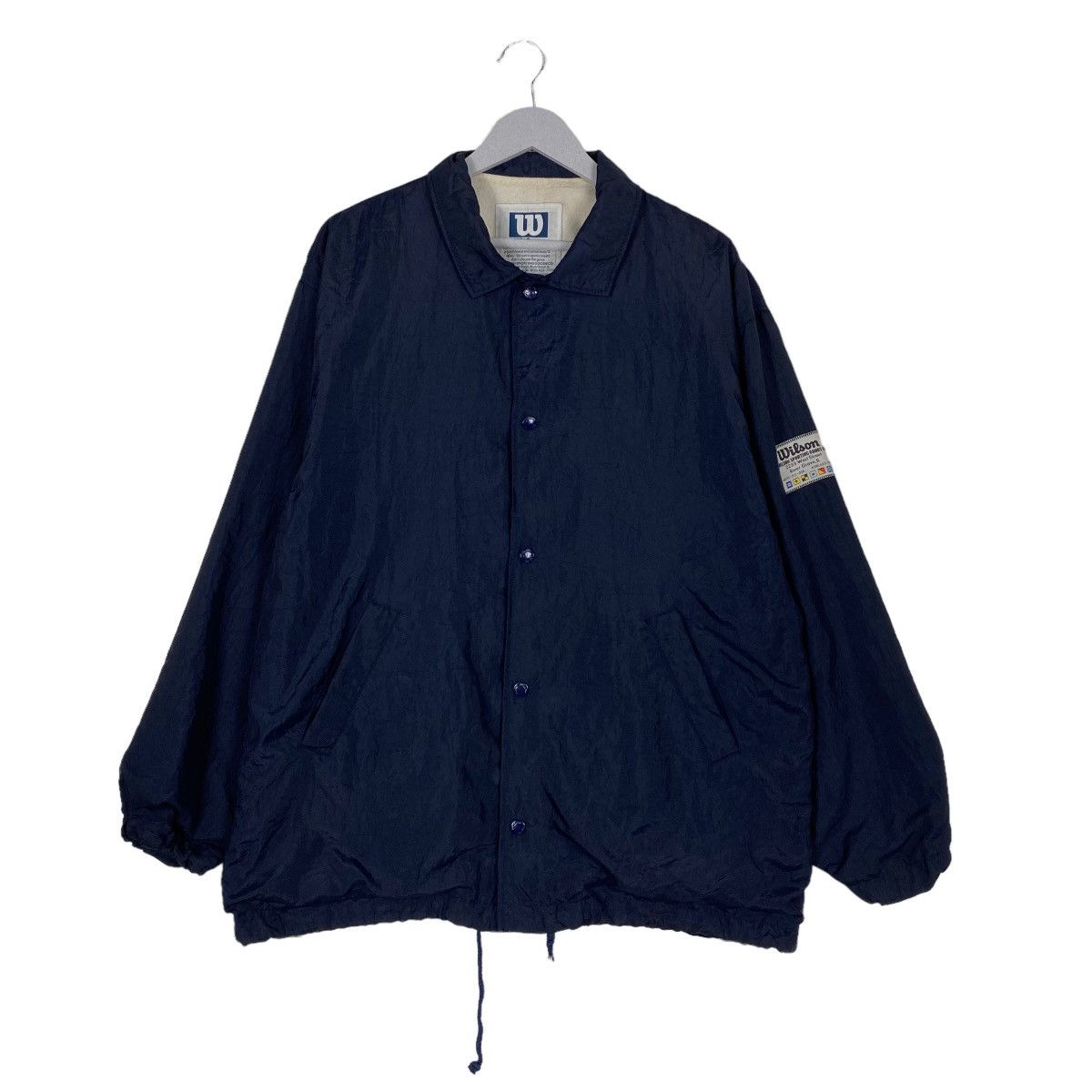 Wilson Vintage 90s Wilson Light Zipper Jacket Size US M / EU 48-50 / 2 - 1 Thumbnail