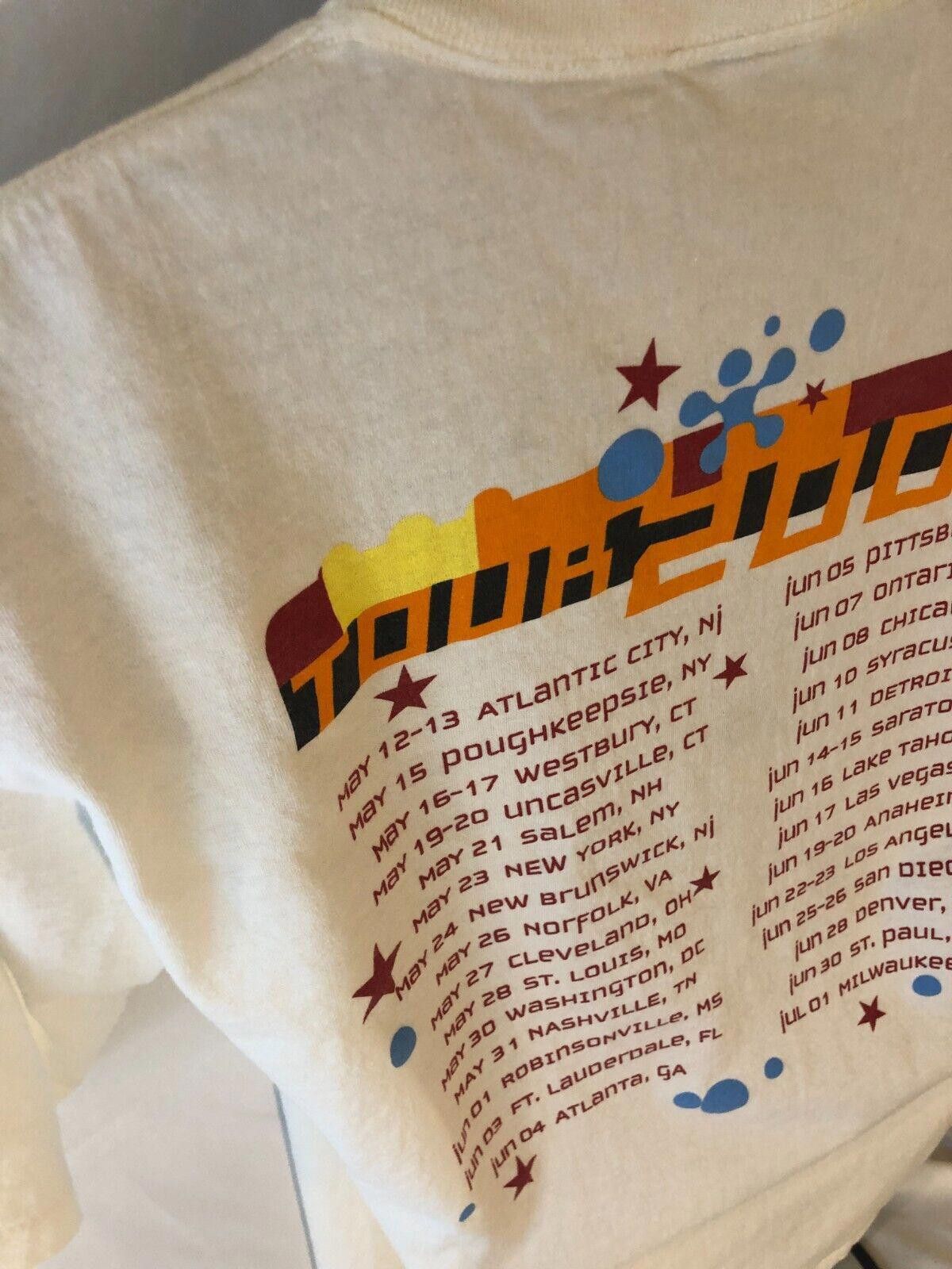 All Sport Ringo Starr 2000 All-Star Band Tour Vtg T-shirt White Lrg Size US L / EU 52-54 / 3 - 9 Thumbnail