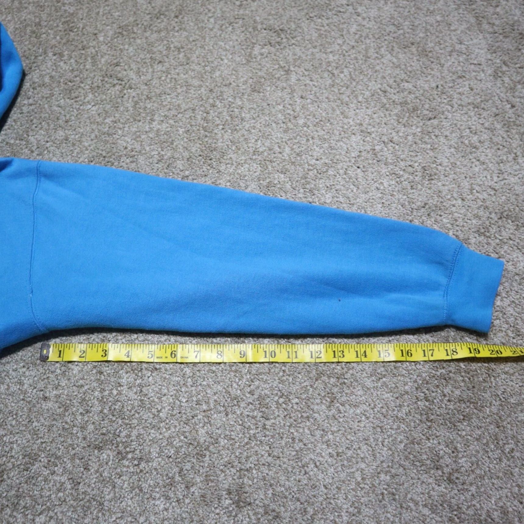 Hanes Hanes Hoodie Unisex Adults XL Blue Logo Kangaroo Pocket Hooded Sweatshirt Jersey Cotton Polyester Beach Theme Pullover Size US XL / EU 56 / 4 - 7 Thumbnail