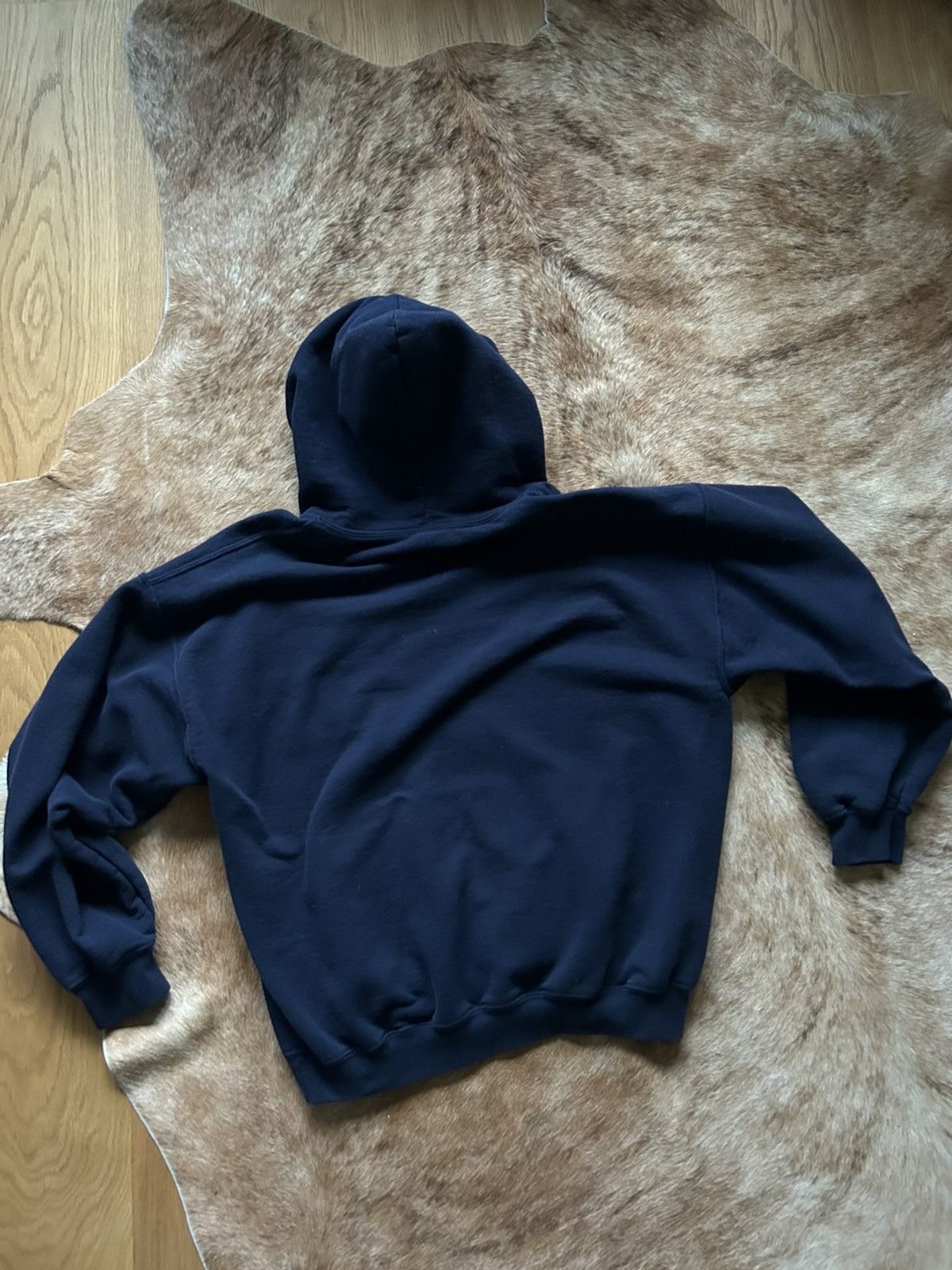 Vintage Vintage navy blue hoodie Size US S / EU 44-46 / 1 - 2 Thumbnail