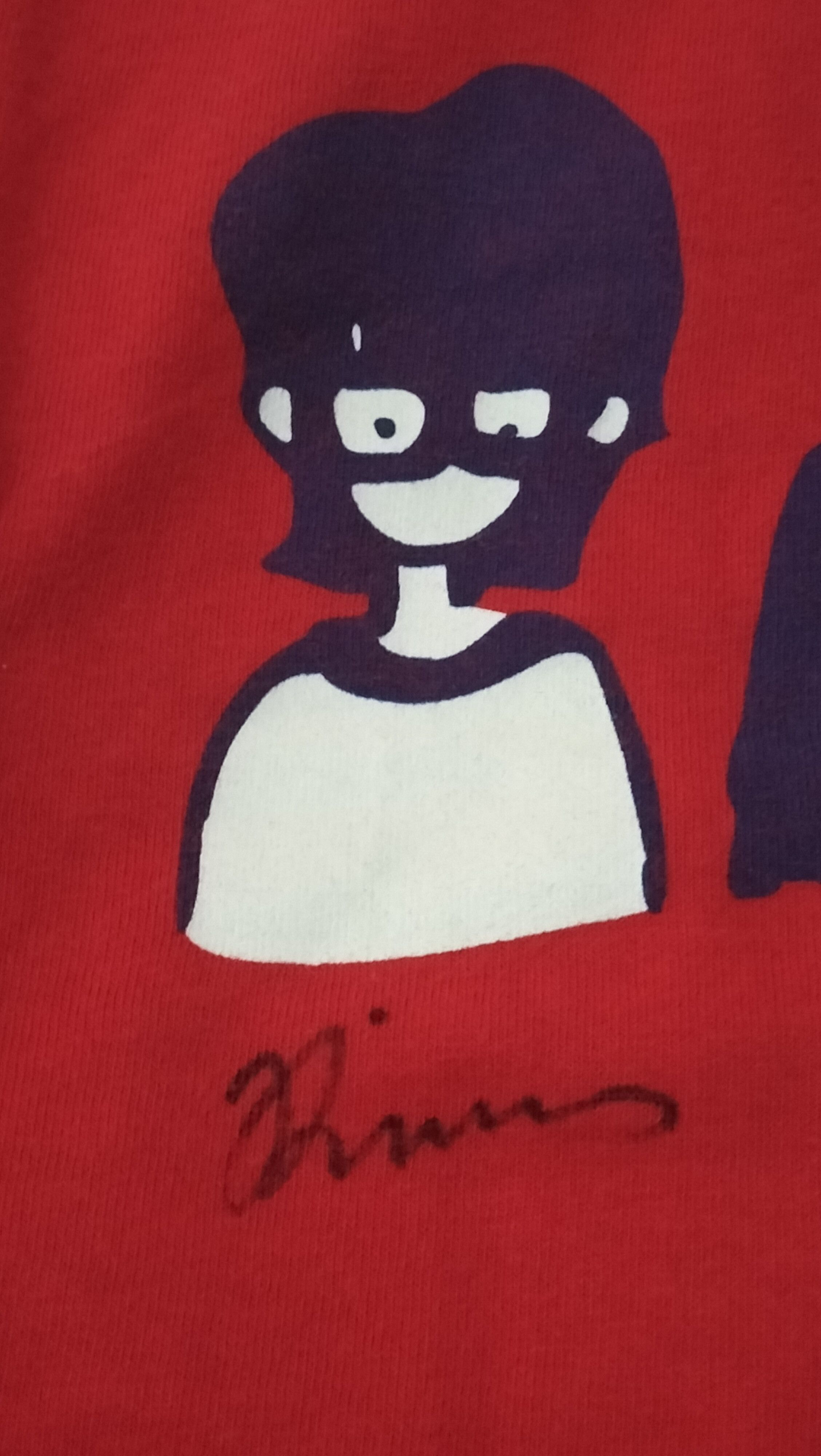 Band Tees × Vintage Vintage Weezer Rare Signatures Line Up Band Size US L / EU 52-54 / 3 - 4 Thumbnail