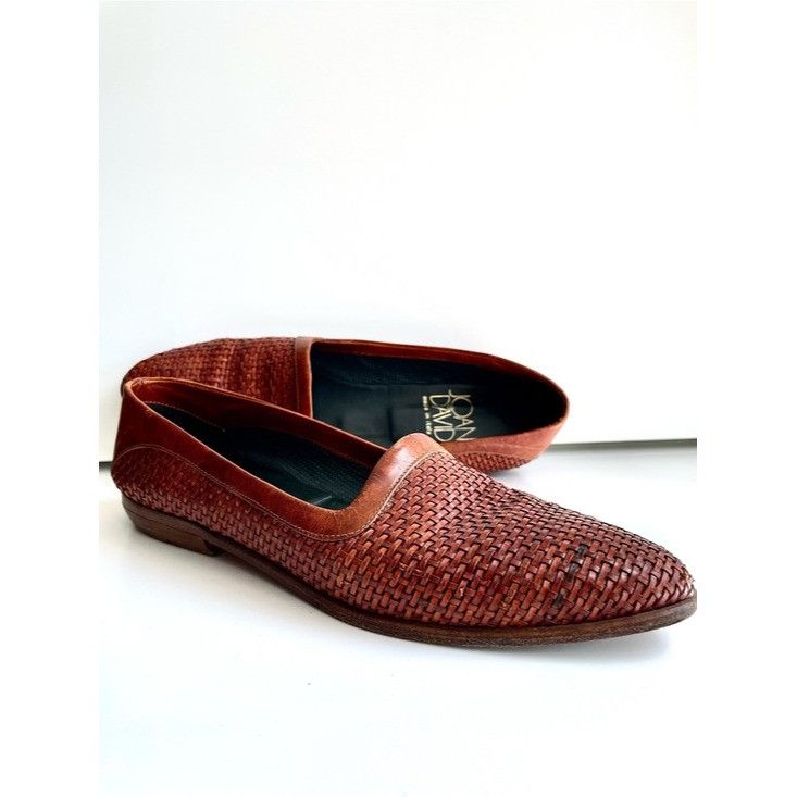 Vintage Vintage Joan & David Woven Leather Loafers Italy 9.5 Huarach Size US 8.5 / IT 38.5 - 5 Thumbnail