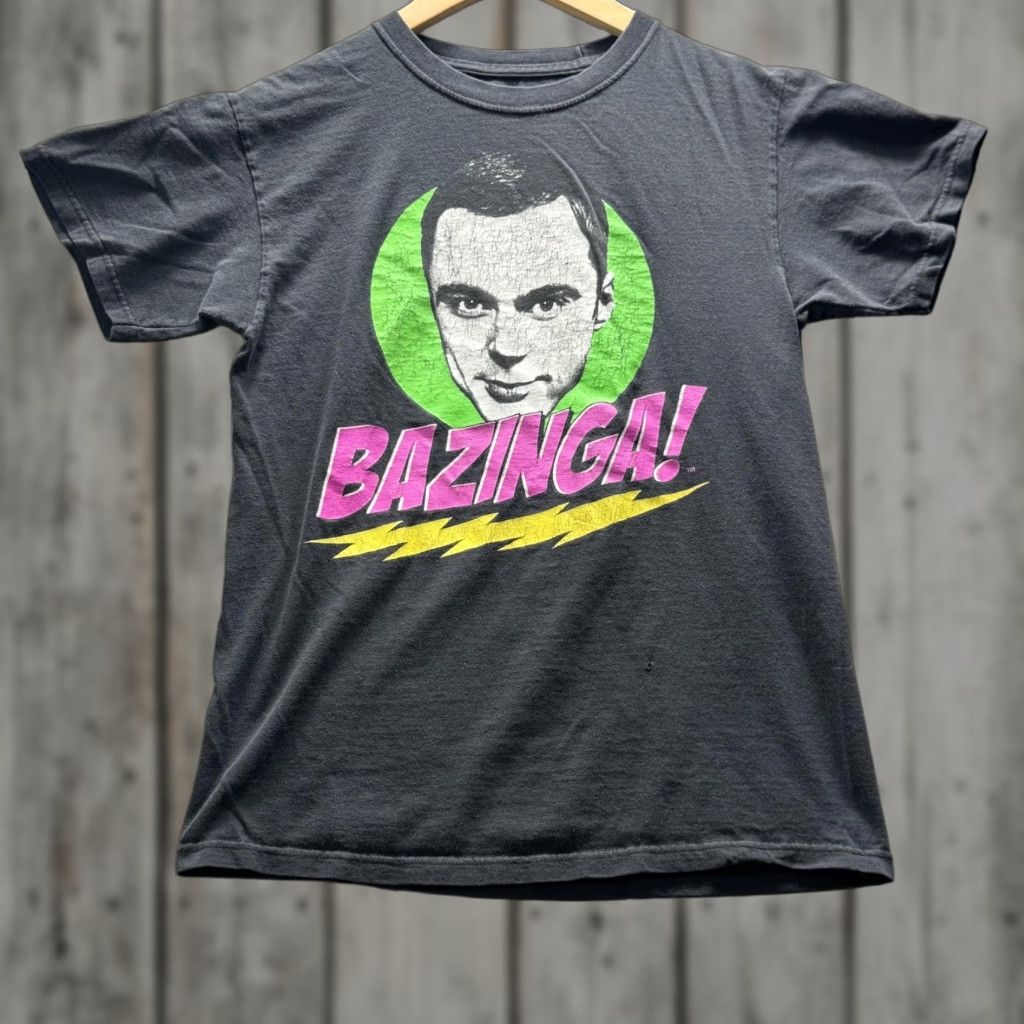 Ripple Junction The Big Bang Theory Shirt Mens Small Black Bazinga Graphic Tee Ripple Junction Size US S / EU 44-46 / 1 - 1 Thumbnail