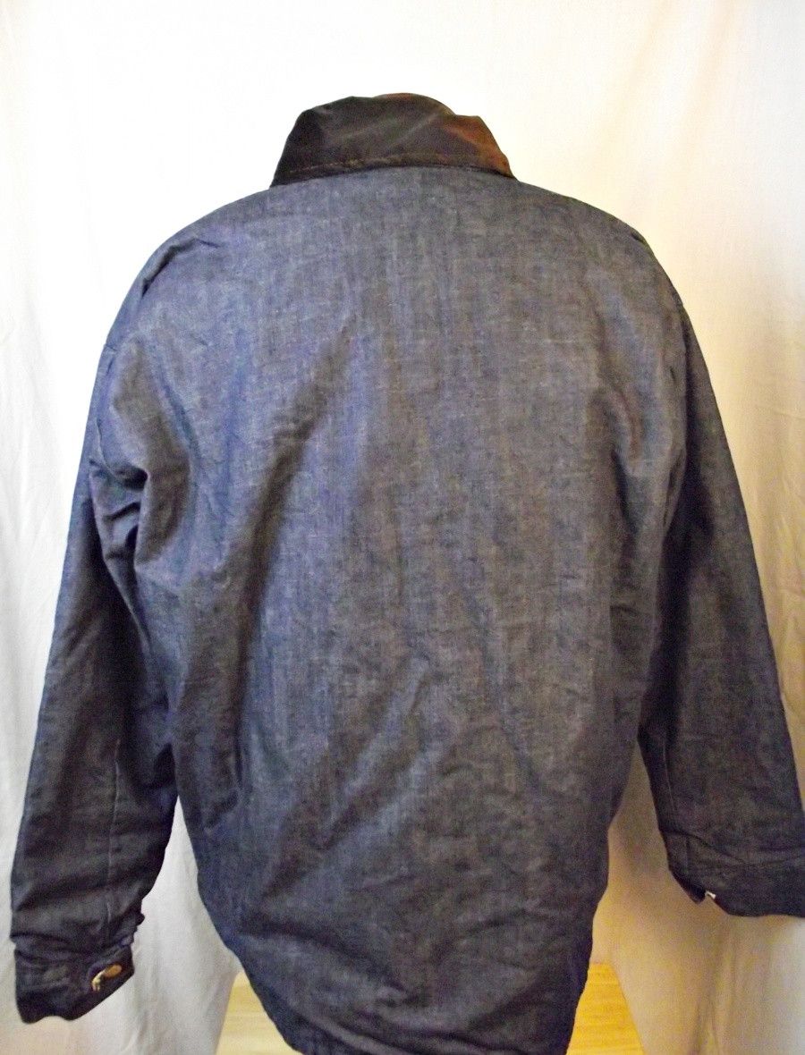 Other Victory Supply Denim Blanket Lined Prison Yard Chore Coat Size US XL / EU 56 / 4 - 6 Thumbnail