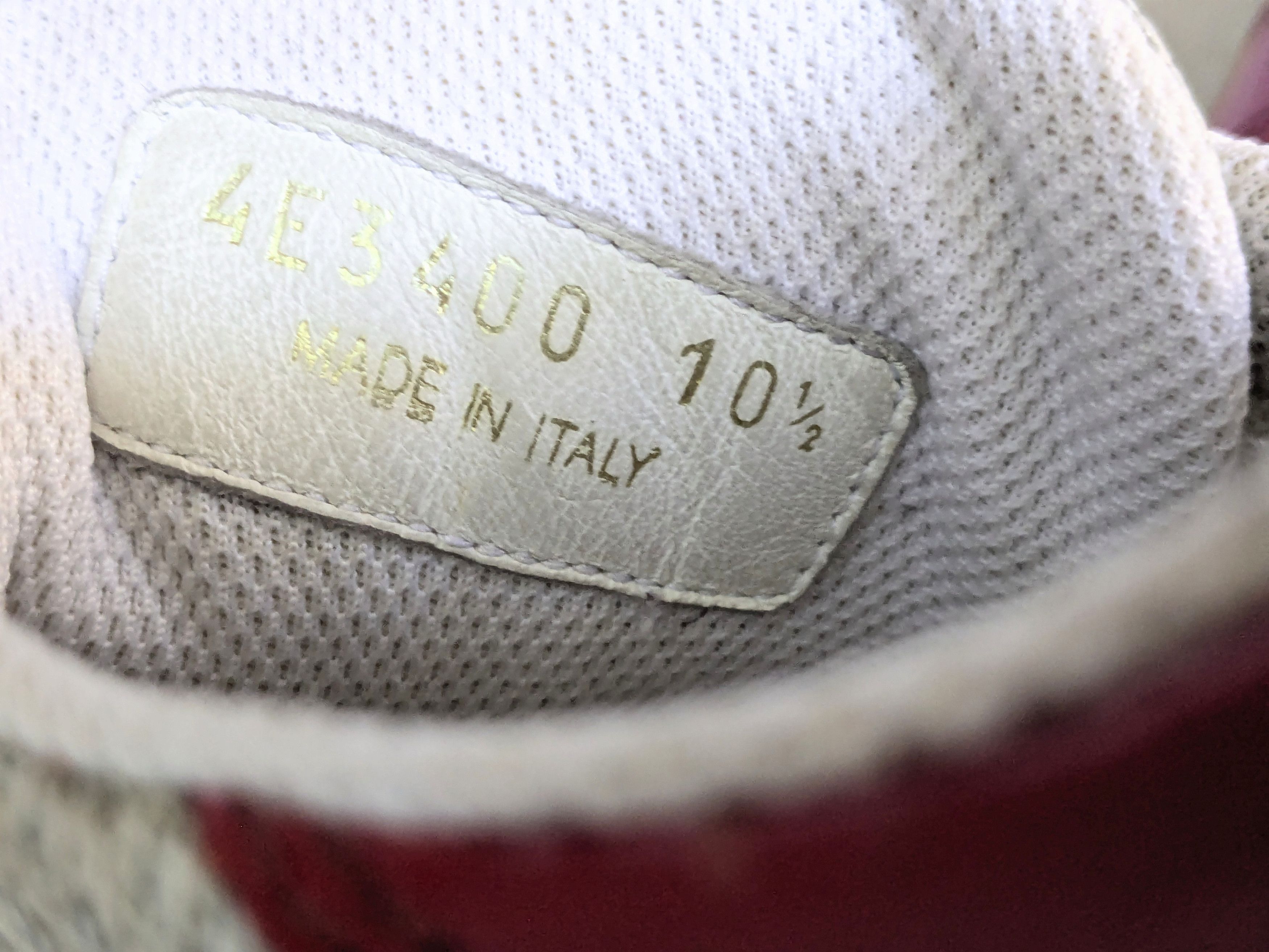 Prada Prada America's Cup Sneakers Red Patent Leather 11.5 White Size US 11.5 / EU 44-45 - 5 Thumbnail