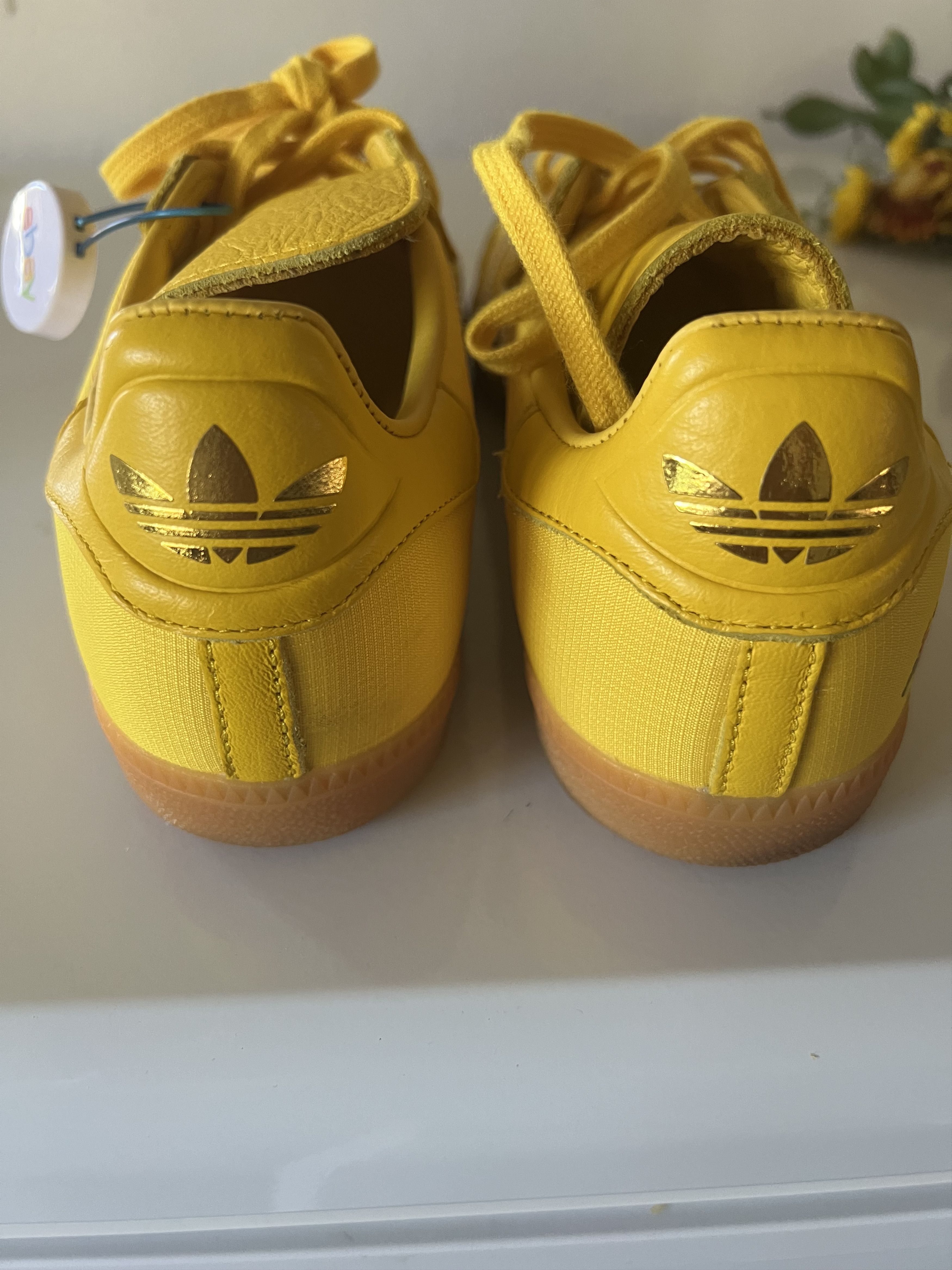 Adidas Adidas Samba OG Oyster Yellow Size US 8.5 / EU 41-42 - 5 Thumbnail