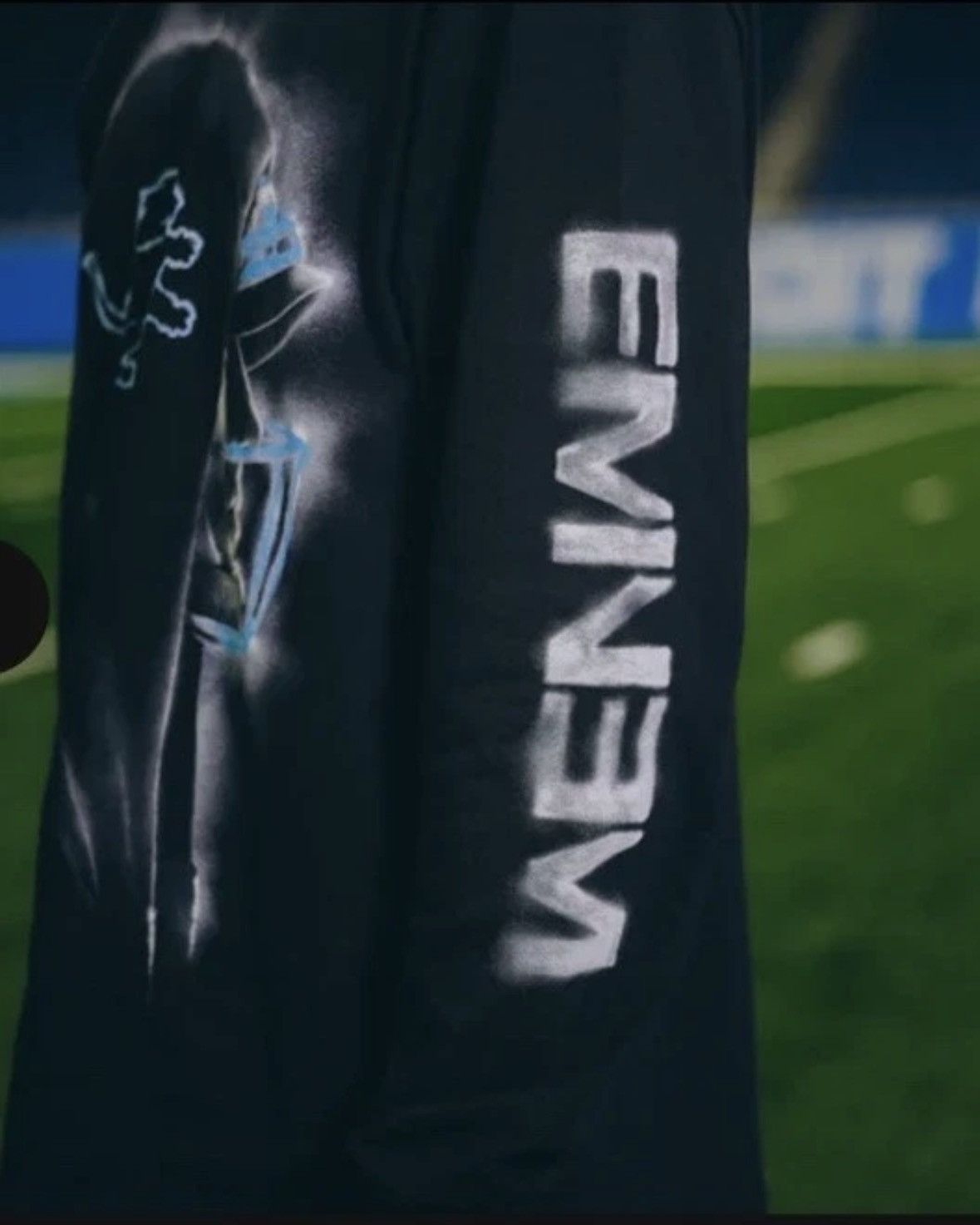 Eminem Eminem x Detroit Lions Capsule Silhouette Long Sleeve Shirt Size US M / EU 48-50 / 2 - 16 Thumbnail