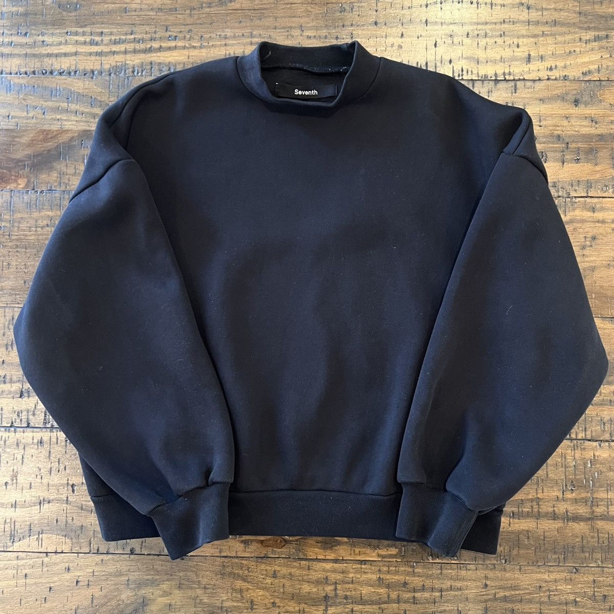 トップス Vaultroom NIXIE TUBE CREWNECK / BLACK L Streetz Iz Watchin Men's Watch Ya Circle Crew - Black