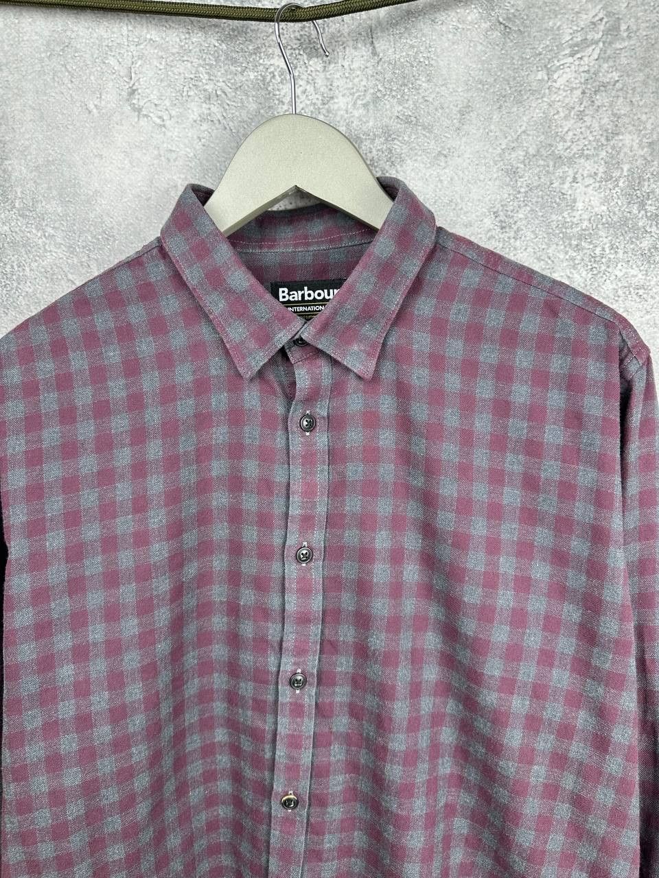 Barbour Barbour International Skid Shirt Flannel Plaid Button Up LS Size US L / EU 52-54 / 3 - 4 Thumbnail