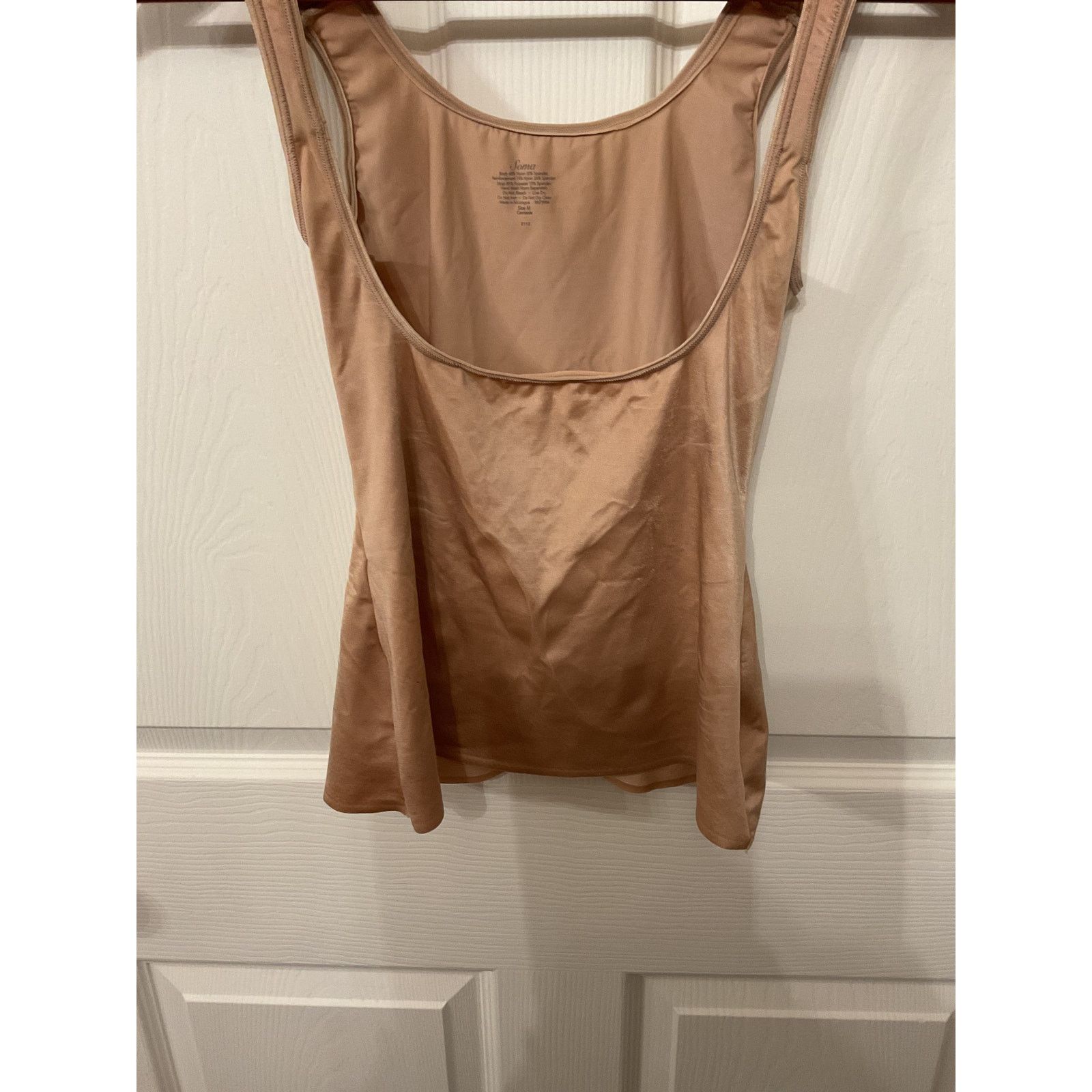 Somar Soma Open Bust Cami Nude Shapewear Tank Top, M Size ONE SIZE - 4 Thumbnail