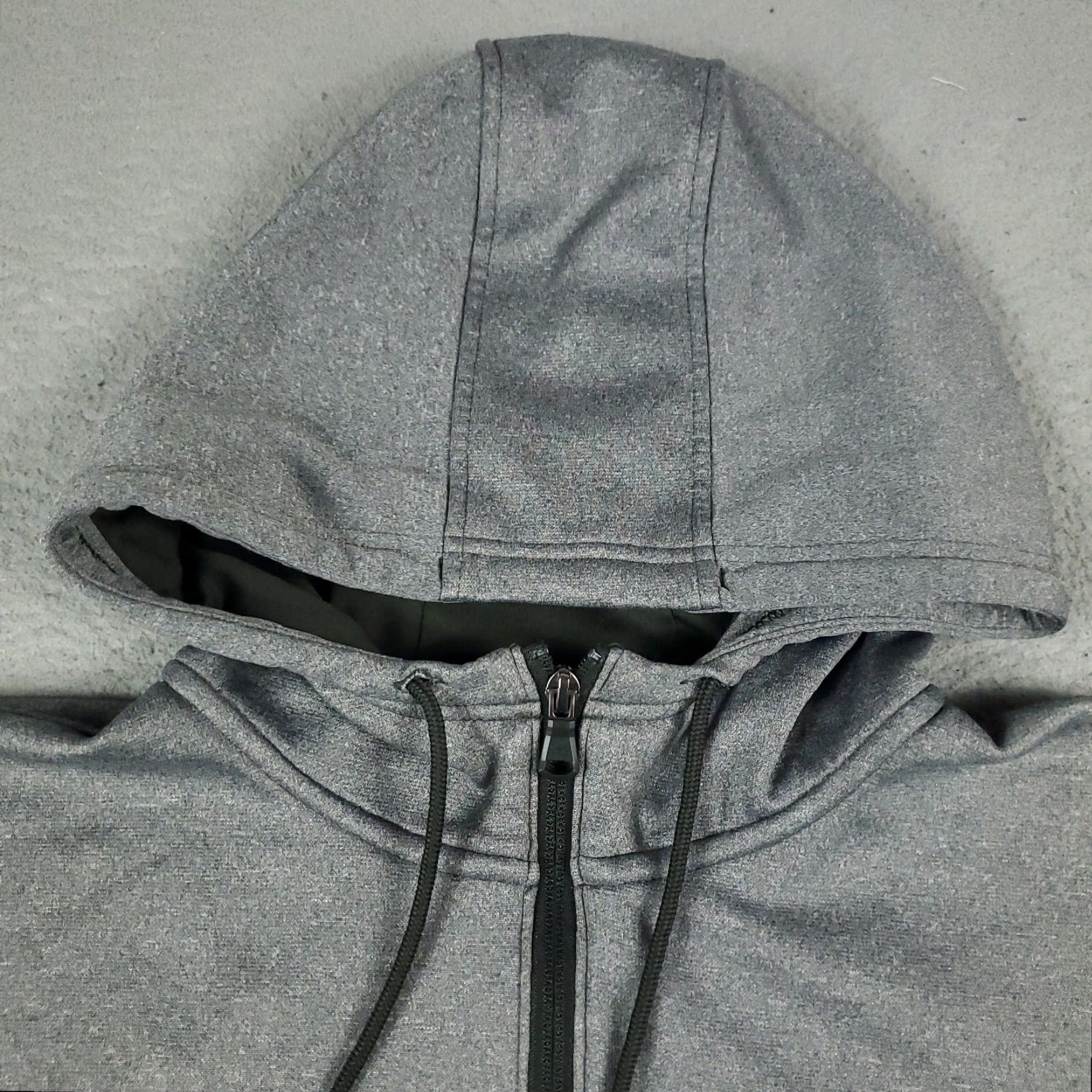 Under Armour Under Armour Hoodie Mens Large Gray Pullover Sweatshirt Fleece Long Sleeve Size US L / EU 52-54 / 3 - 3 Thumbnail
