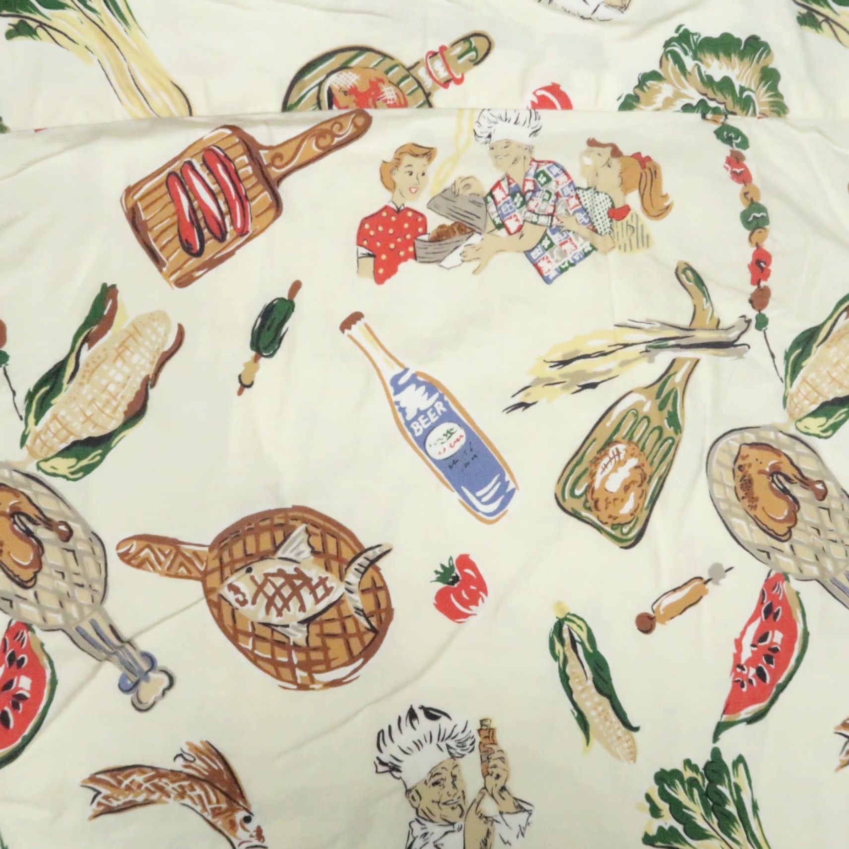 Reyn Spooner Reyn Spooner Shirt Mens Medium Beige Geometric Hawaiian Camp Short Sleeve Size US M / EU 48-50 / 2 - 4 Thumbnail