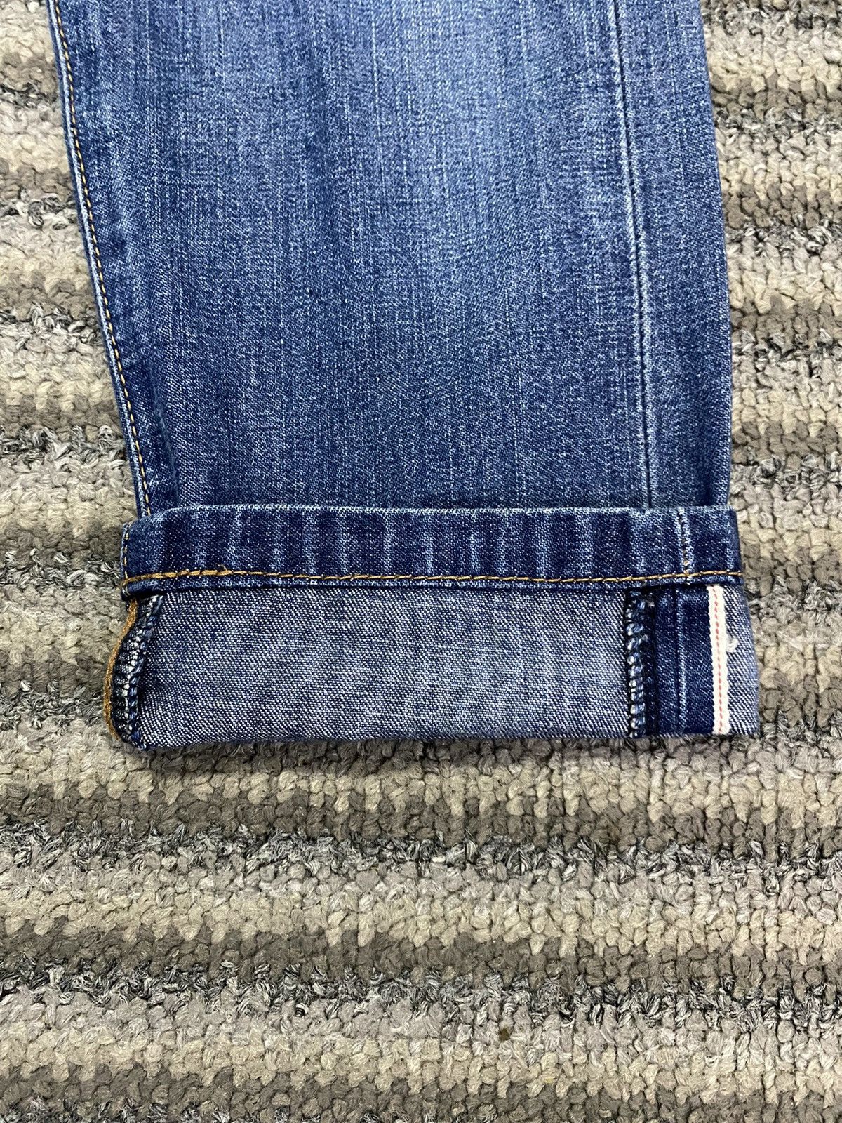 Zucca Zucca Skinny Distressed Baggy Selvedge Jeans Size US 29 - 5 Thumbnail