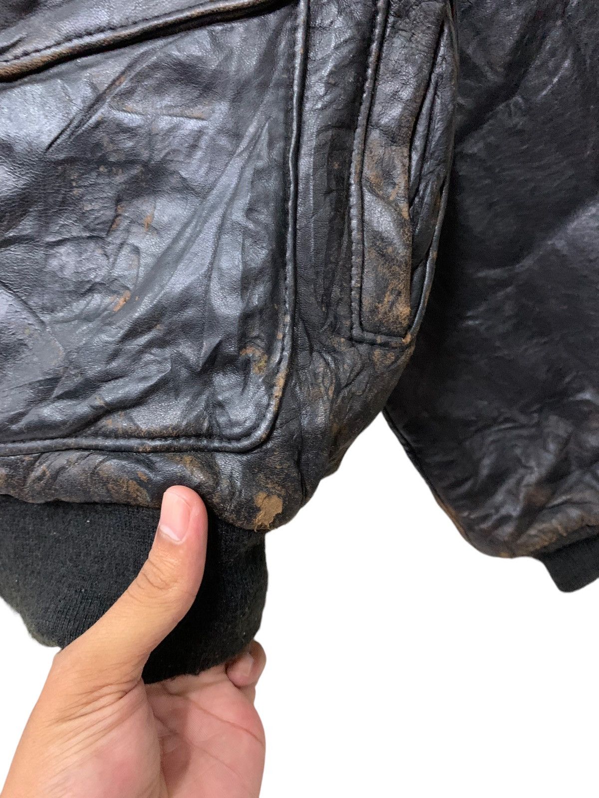 Avirex 🔥VTG AVIREX USAF TYPE A2 LEATHER JACKETS Size US M / EU 48-50 / 2 - 5 Thumbnail