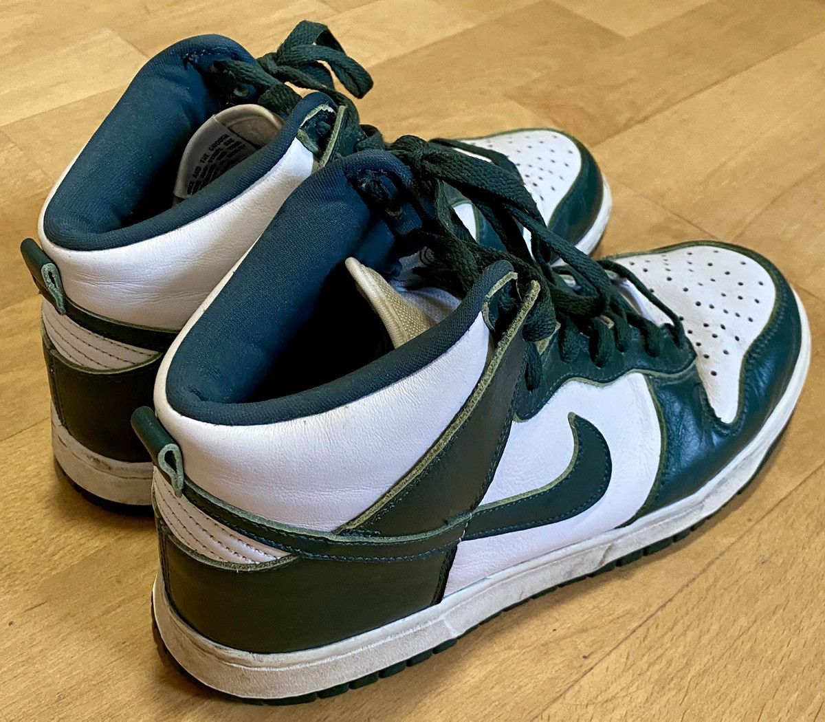 Nike Nike Dunk High Spartan Green Size US 8.5 / EU 41-42 - 4 Thumbnail