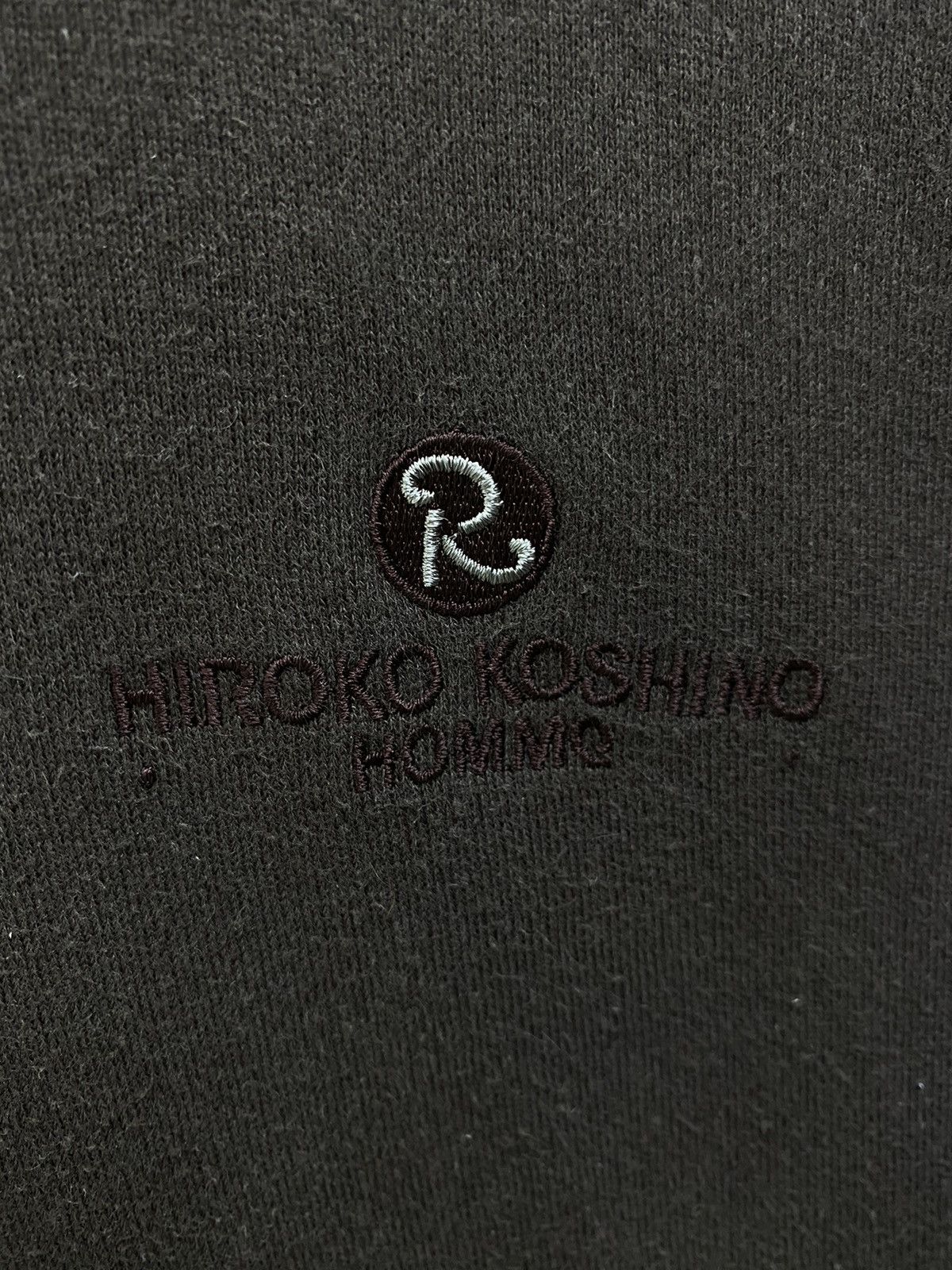 Hiroko Koshino Homme Japanese Brand Hiroko Koshino Sweatshirt Big Spellout Size M Size US M / EU 48-50 / 2 - 7 Thumbnail