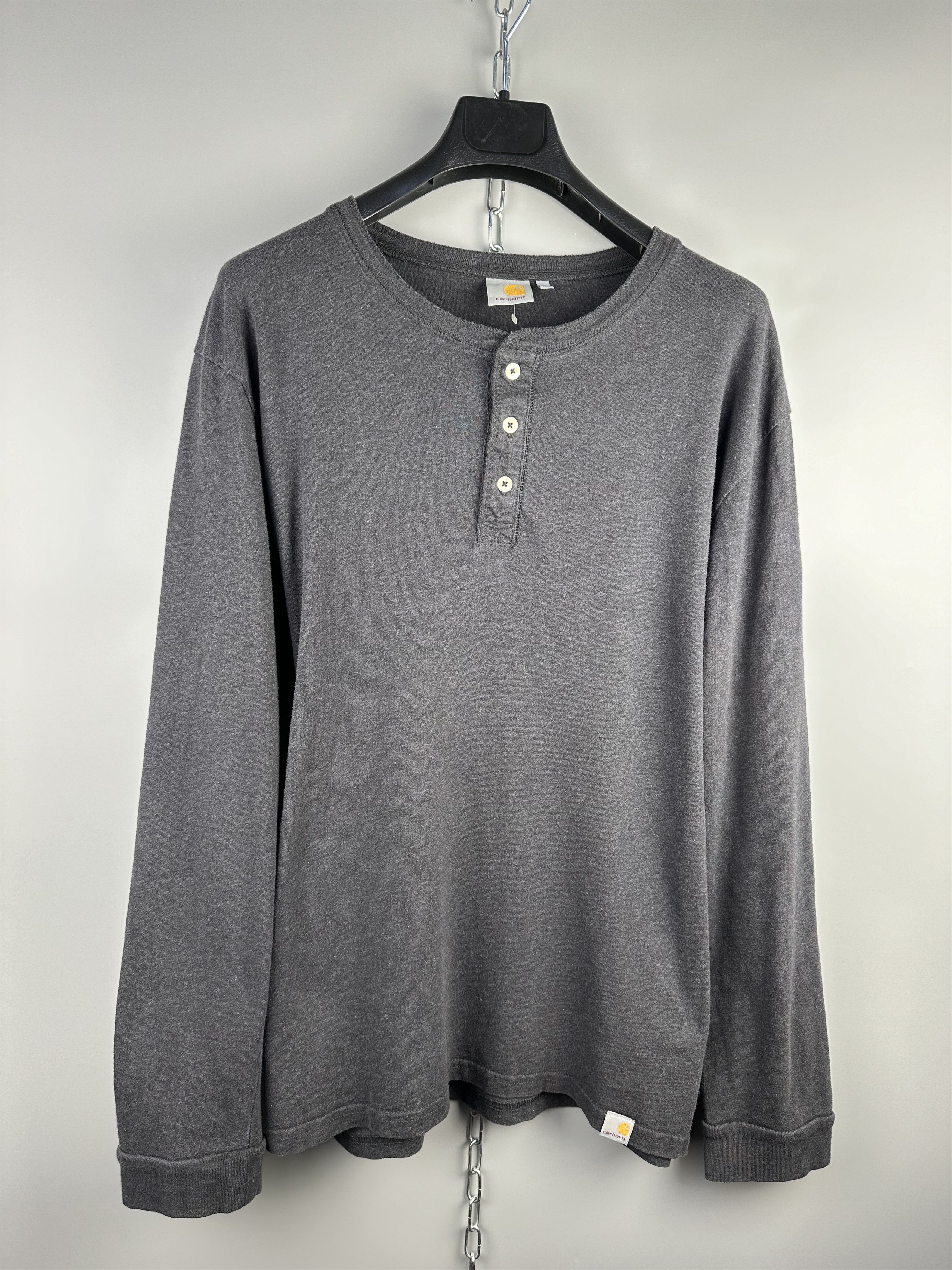 Carhartt Vintage Carhartt Long Sleeve Jumper Top Size US XL / EU 56 / 4 - 2 Thumbnail