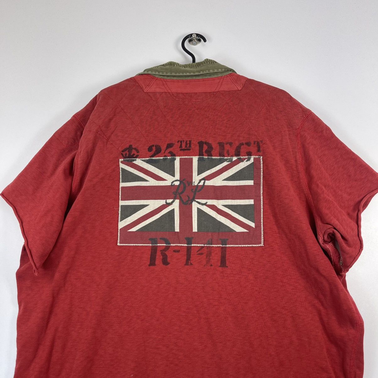 Polo Ralph Lauren Vintage POLO RALPH LAUREN Great Britain Polo Shirt Big Logo Size US XXL / EU 58 / 5 - 5 Thumbnail