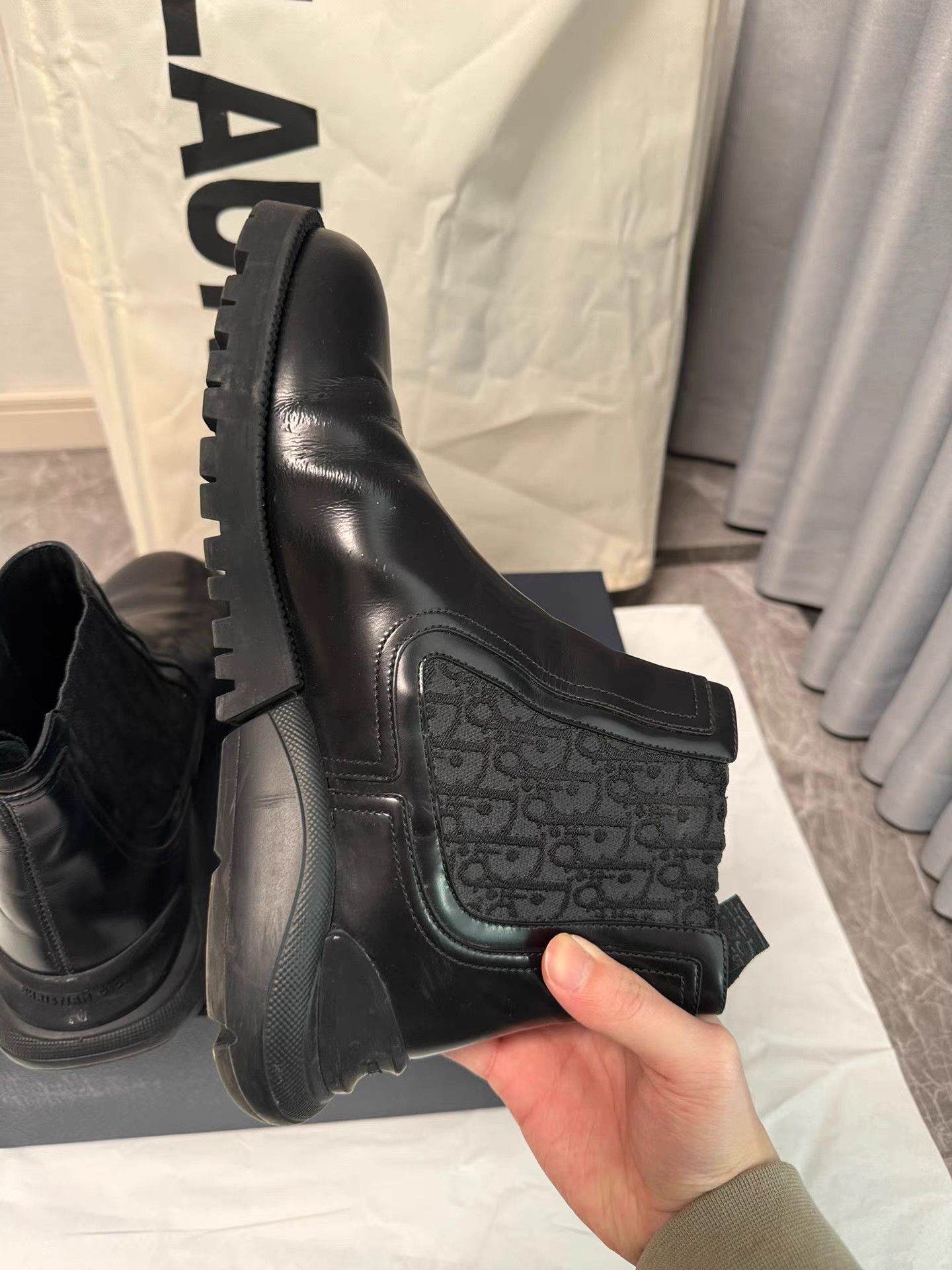 Dior Dior Oblique Chelsea Boots K6 Size US 7 / EU 40 - 7 Thumbnail