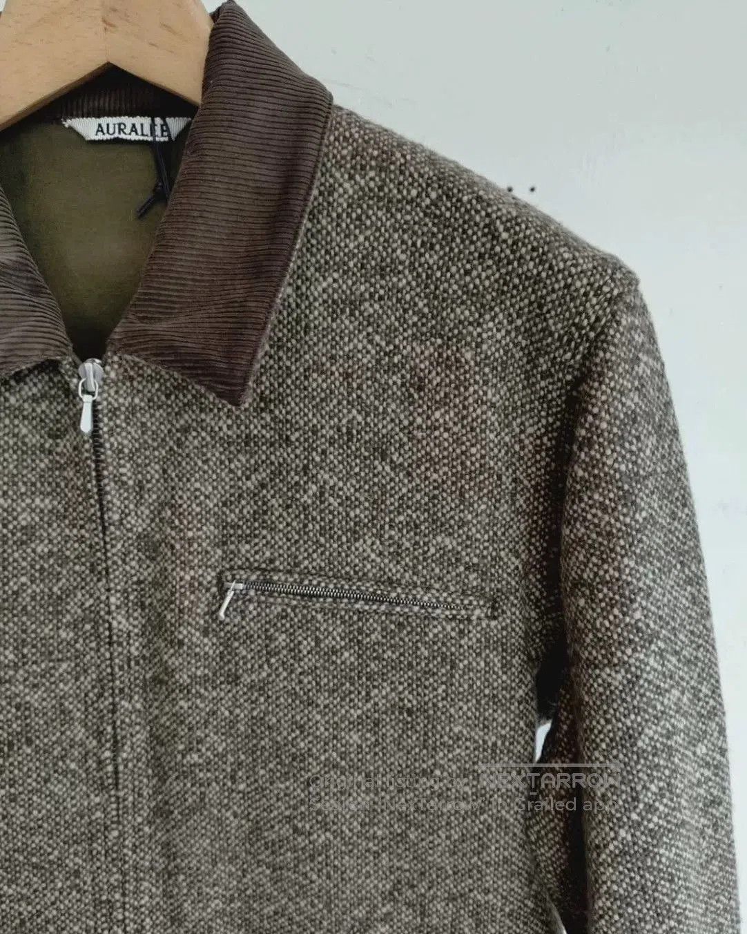 Auralee aura 25aw homespun tweed zip blouson. Size US M / EU 48-50 / 2 - 5 Thumbnail