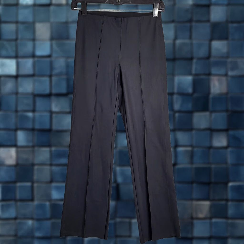 Athleta Athleta Women's Dark navy Straight leg Pull-on Mid-rise Pants XS- XXS Casual Yoga Activewear Pants Regular Inseam 26 Blue/Athleta Womens Pants 2XS Size 24" / US 00 / IT 34 - 1 Thumbnail