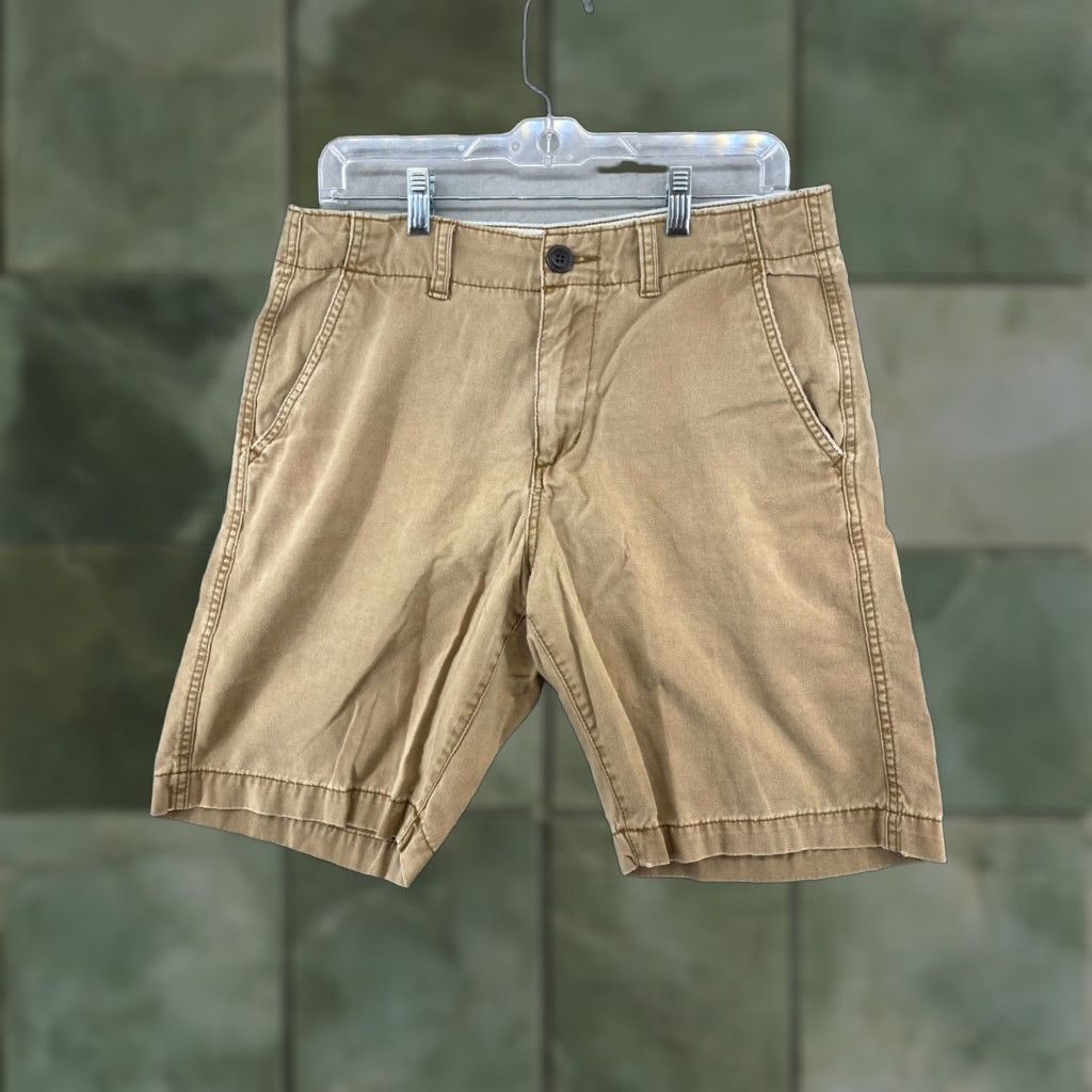 American Eagle Outfitters American Eagle Shorts Mens 30 Khaki Chino Preppy Outdoors Size US 30 / EU 46 - 1 Thumbnail