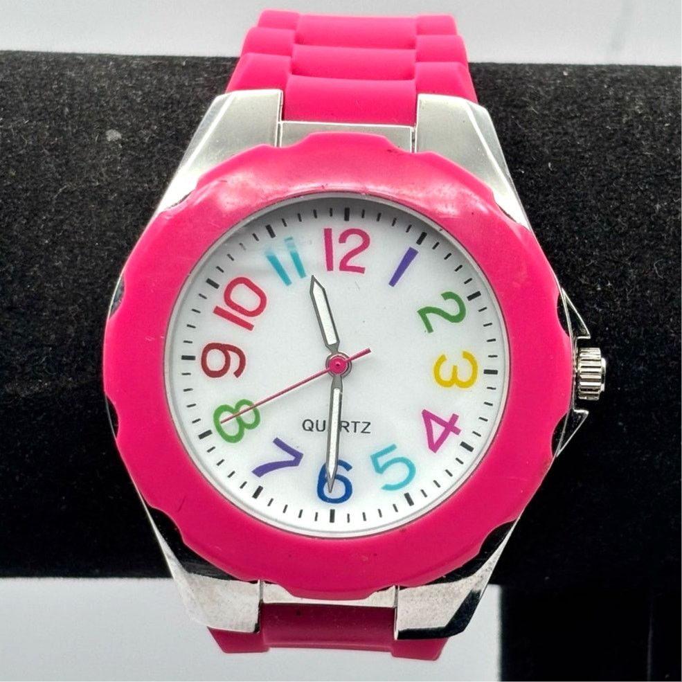 Other Pink & Silver Men's Watch Size ONE SIZE - 1 Thumbnail