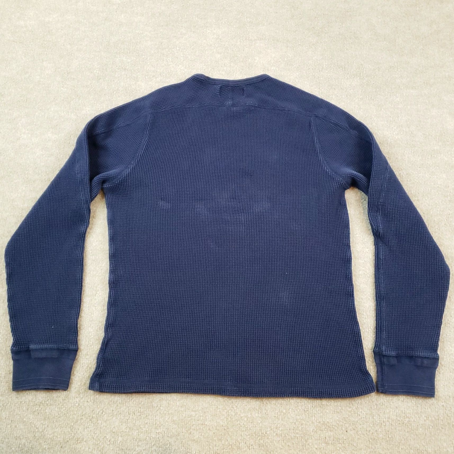 Ralph Lauren Ralph Lauren Polo Mens Large Blue Logo Long Sleeve Thermal Shirt Size US L / EU 52-54 / 3 - 7 Thumbnail
