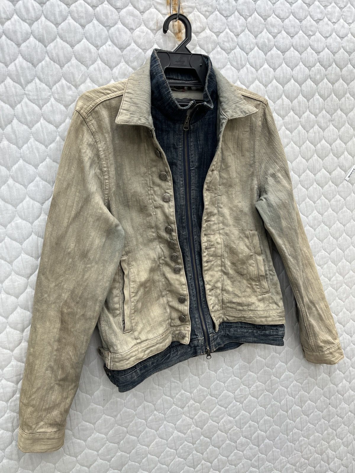 Japanese Brand 🔥🔥🔥ARCHIVE JAPAN LADIES DENIM JACKET Size S / US 4 / IT 40 - 2 Thumbnail