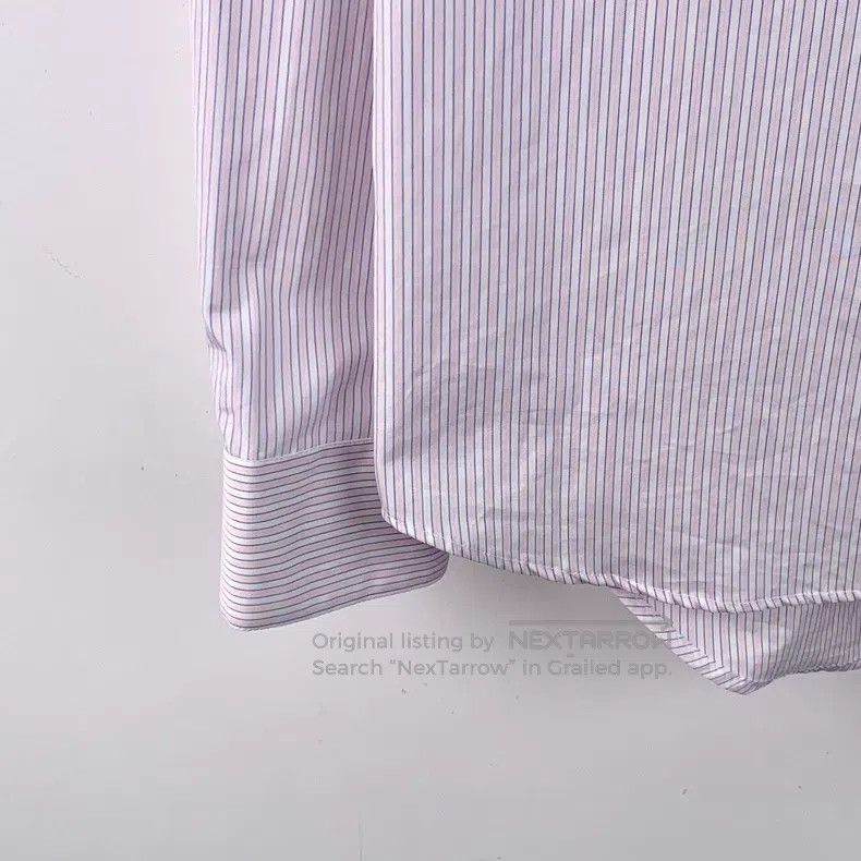 Dior Dior Size37 24 pink vertical stripe logo letter printed cot Size XS / US 0-2 / IT 36-38 - 4 Thumbnail