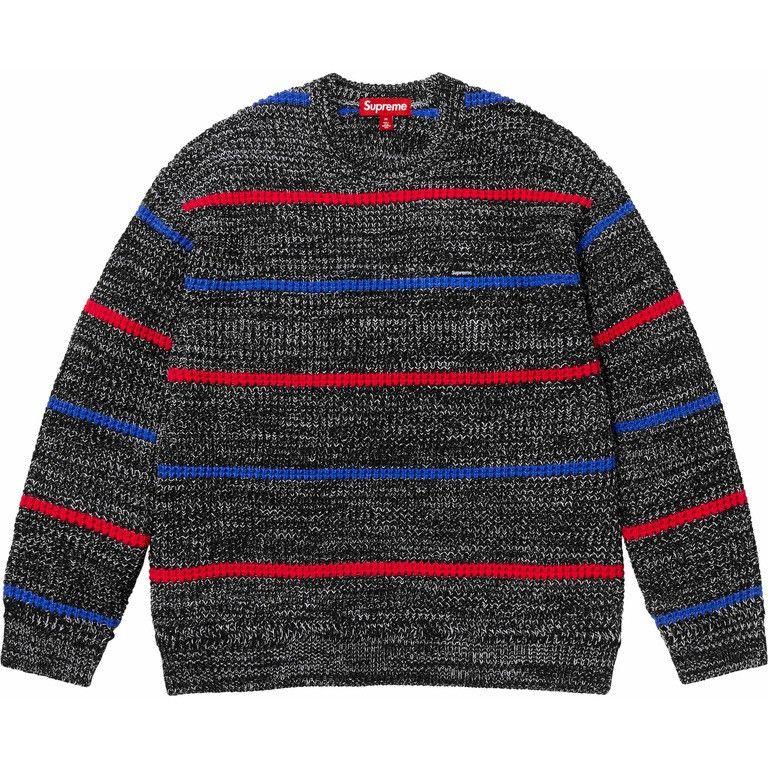 Supreme Supreme Small Box Speckle Sweater Heather Multicolor | Grailed