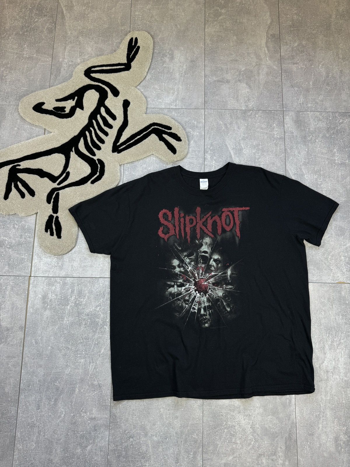 Band Tees × Slipknot Mens Vintage Slipknot T-shirt rock band tee size XL Size US XL / EU 56 / 4 - 12 Thumbnail