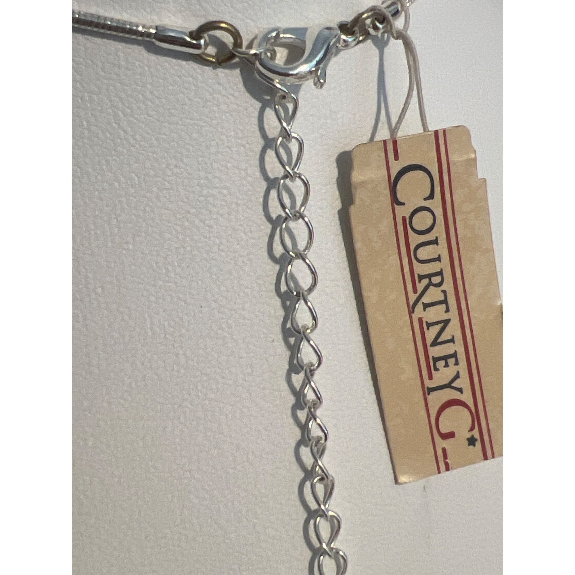 Other Strawberry Pendant Necklace Silver Tone Chain Courtney C Red Size ONE SIZE - 5 Thumbnail