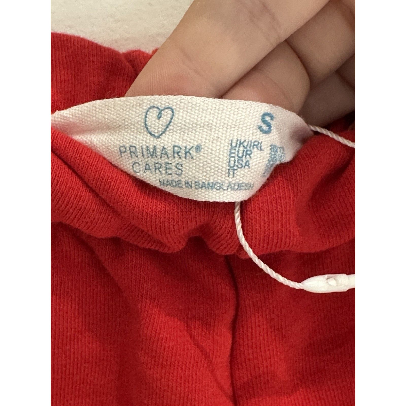 Primark Primark Women’s Red Shorts Elasticated Waist Size Small Size 26" / US 2 / IT 38 - 7 Thumbnail