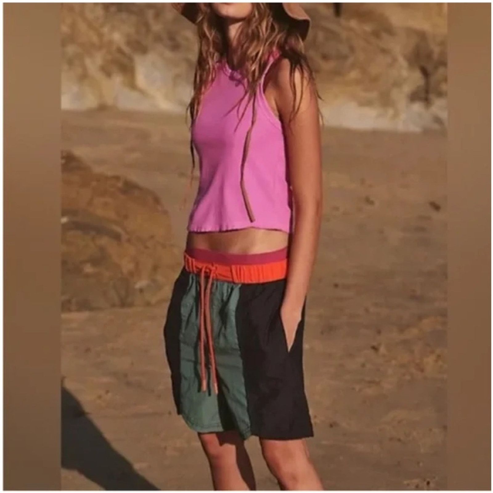 Free People NWOT Free People Movement Sun Dazed board short small Size 27" / US 4 / IT 40 - 1 Thumbnail