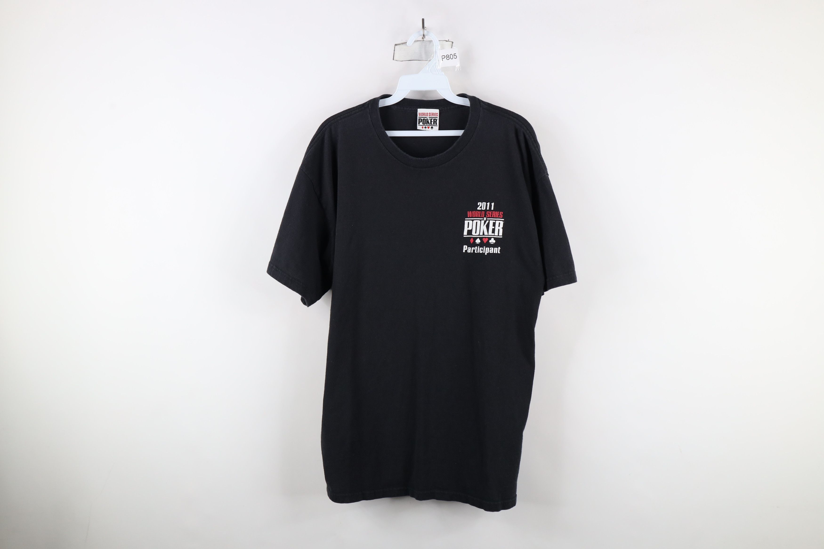 Vintage Vintage Y2K World Series of Poker Participant T-Shirt Black Size US L / EU 52-54 / 3 - 1 Thumbnail