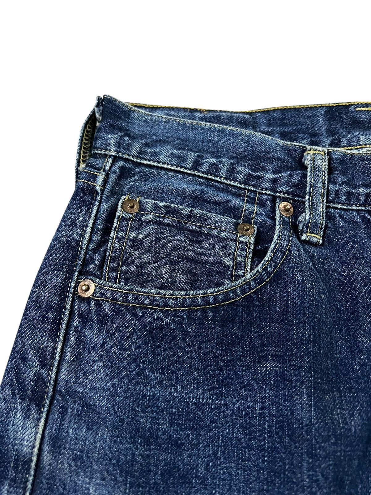 Levi's Vintage Levi’s 503B Big E Selvedge Mud Wash Jean Japan Size US 28 / EU 44 - 11 Thumbnail