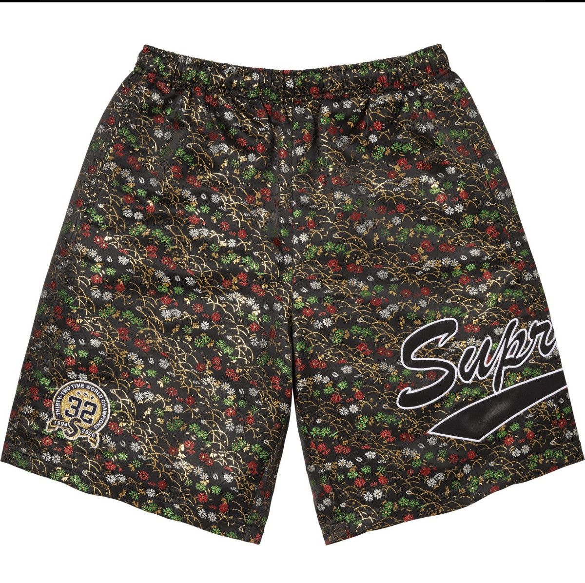 supreme floral shorts XL 新品未使用 Supreme Supreme Jacquard Floral Shorts (Rare) - Size Small | Grailed