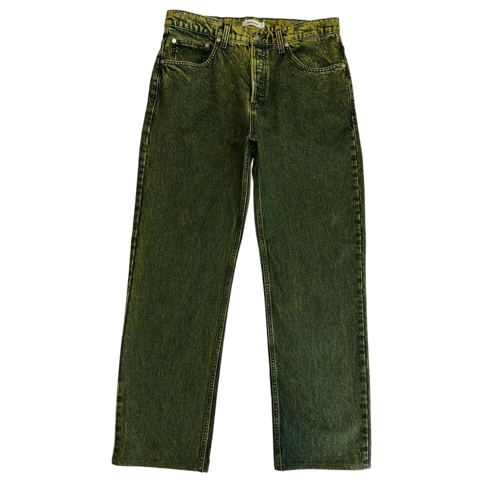 Sandro Green jeans Size US 28 / EU 44 - 1 Thumbnail