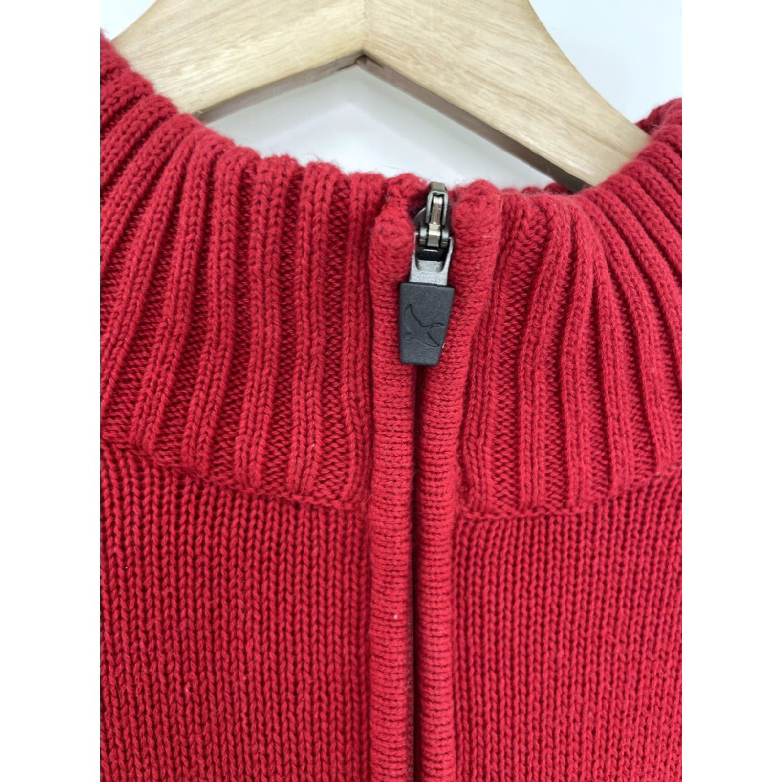 Eddie Bauer VINTAGE? No. Eddie Bauer Men’s Red Quarter Zip Long Sleeve Knit Sweater Size Tall 2XL Size US XXL / EU 58 / 5 - 4 Thumbnail