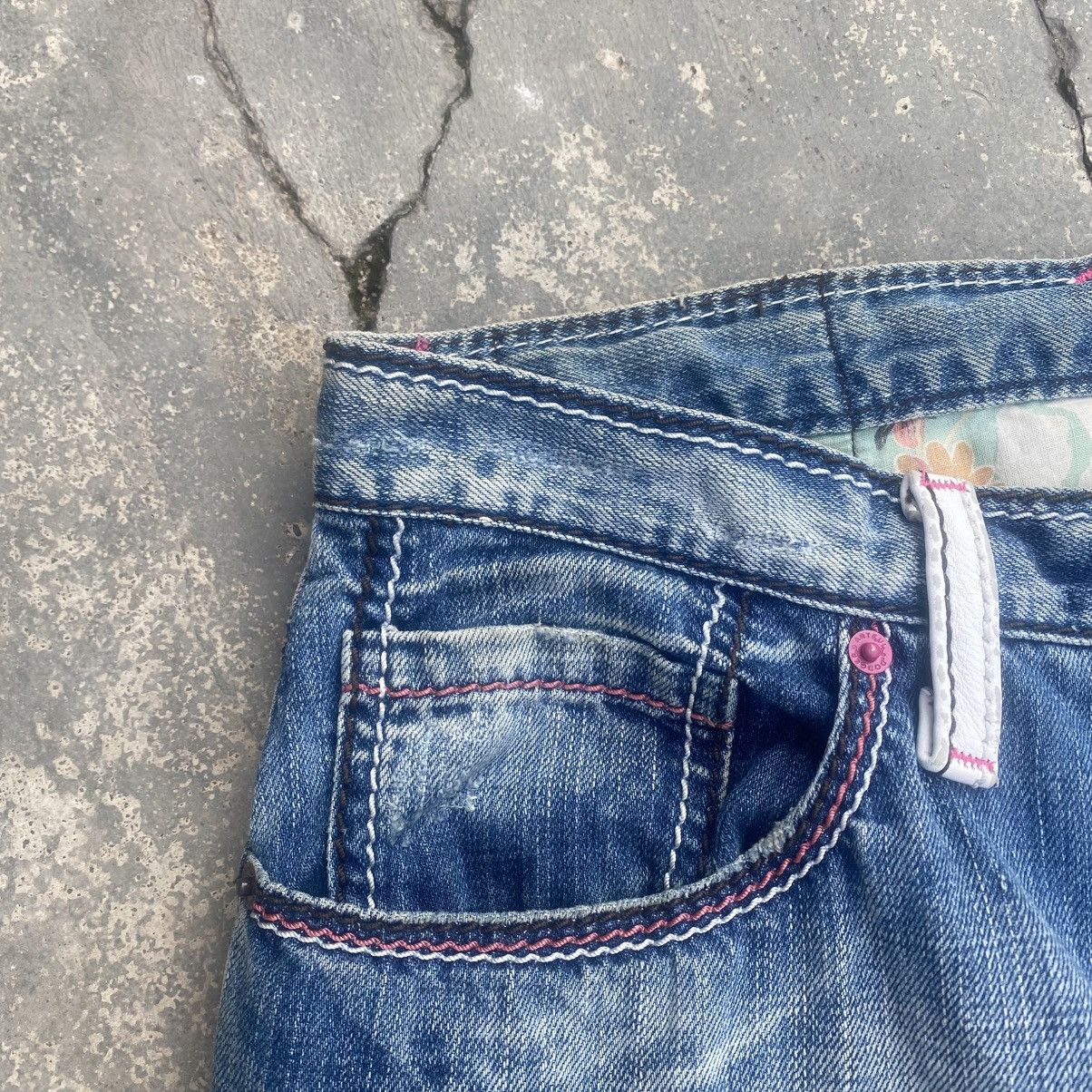 Artful Dodger ARTFUL DODGER Grunge Gun Shot Jeans Size US 32 / EU 48 - 8 Thumbnail