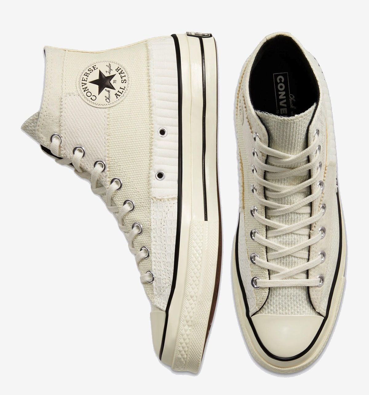 Converse Converse Chuck 70 Hi ‘Mono Patchwork Antique White’ Size 8 Size US 8 / EU 41 - 12 Thumbnail