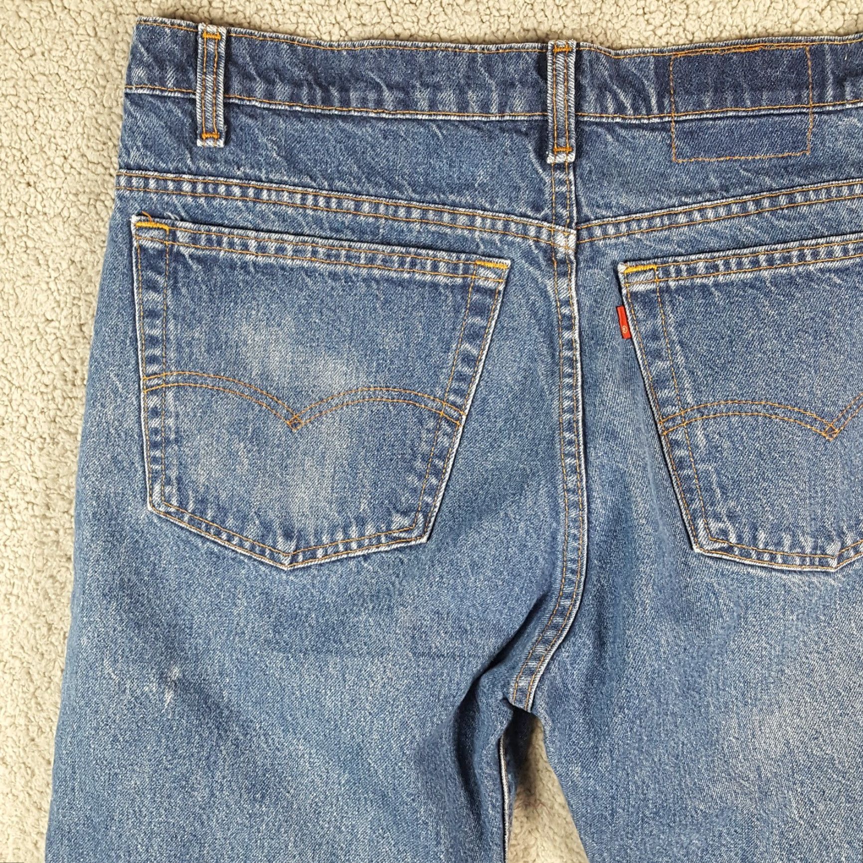 Levi's VINTAGE Levi's 505 Jeans Men's Size 38x30 Regular Fit Straight Leg Denim Blue 80s 90s Punk Rock Grunge Y2K Canada Size US 38 / EU 54 - 6 Thumbnail