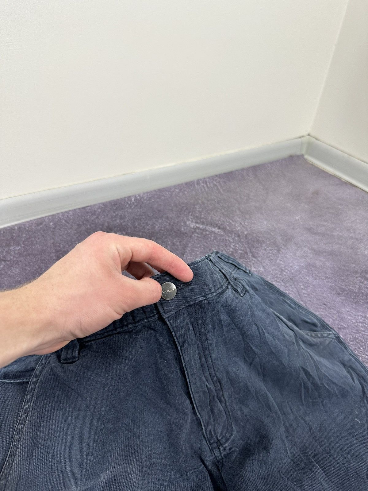 Carhartt Vintage Carhartt Faded Carpenter Opium Baggy USA Work Pants Size US 34 / EU 50 - 16 Thumbnail