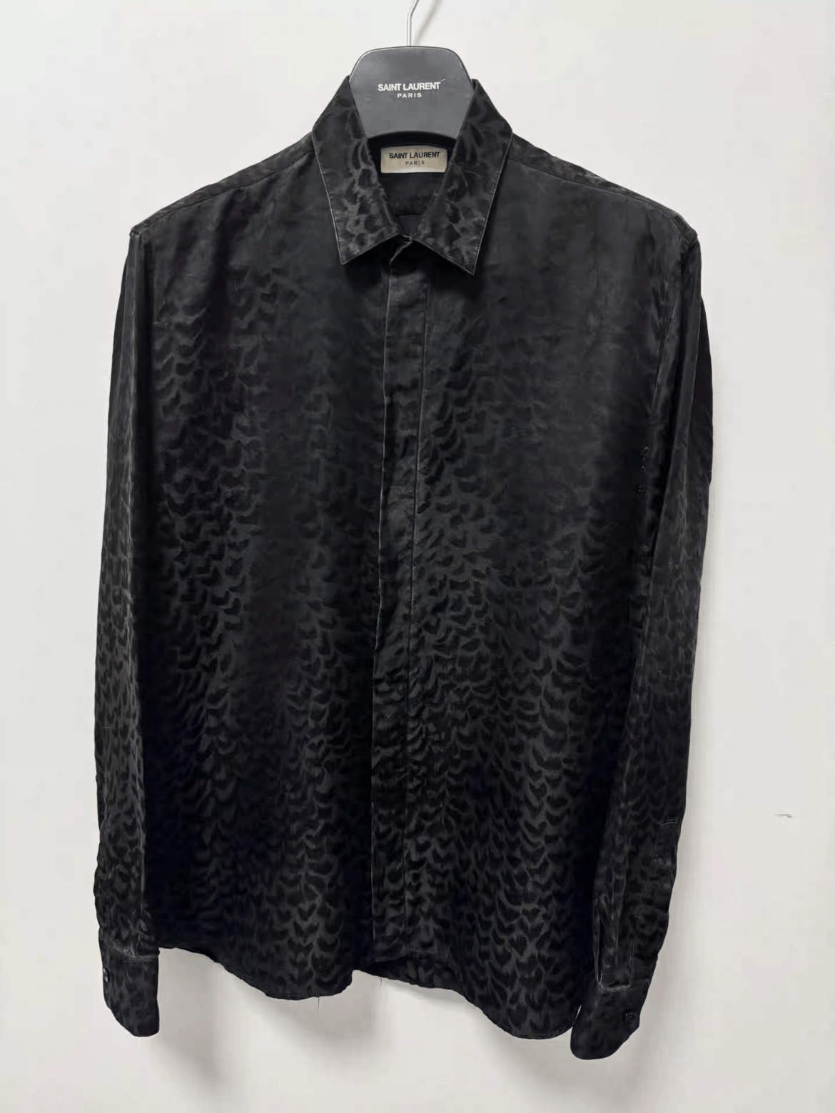 Saint Laurent Paris Sz 39 Saint Laurent Paris 22AW Leopard Shirt Size US M / EU 48-50 / 2 - 1 Thumbnail