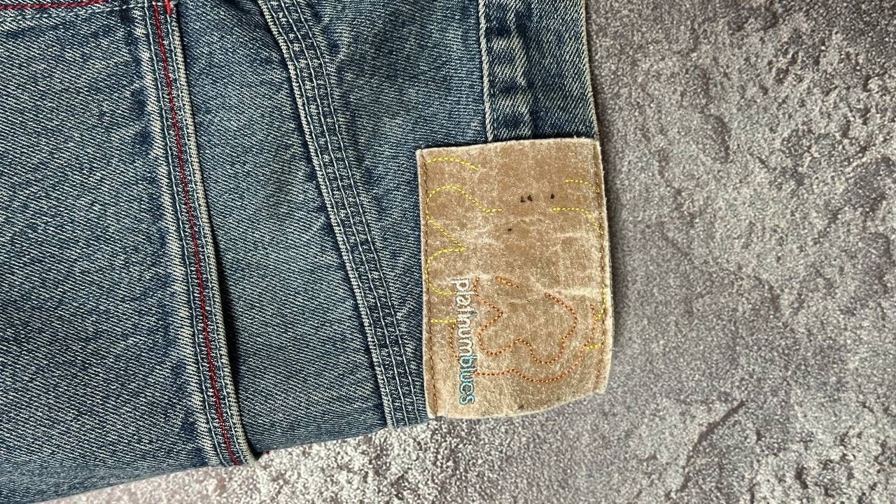 Fubu Y2K Platinum FUBU Muhammad Ali Baggy Embroidery Jeans Size US 36 / EU 52 - 9 Thumbnail