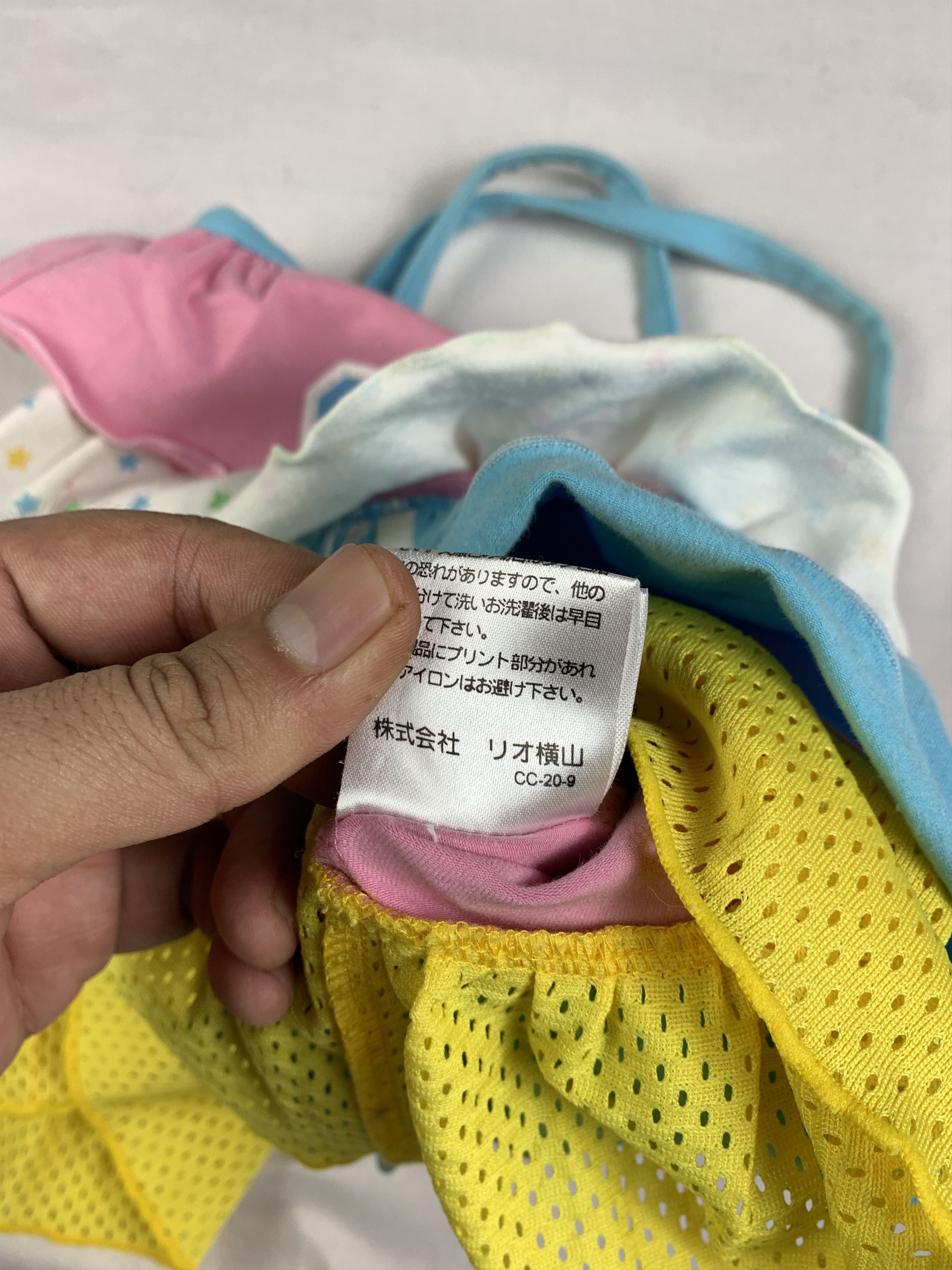Japanese Brand Cuties Multifabric Cross Baby Tank Top (XS) Size XS / US 0-2 / IT 36-38 - 10 Thumbnail