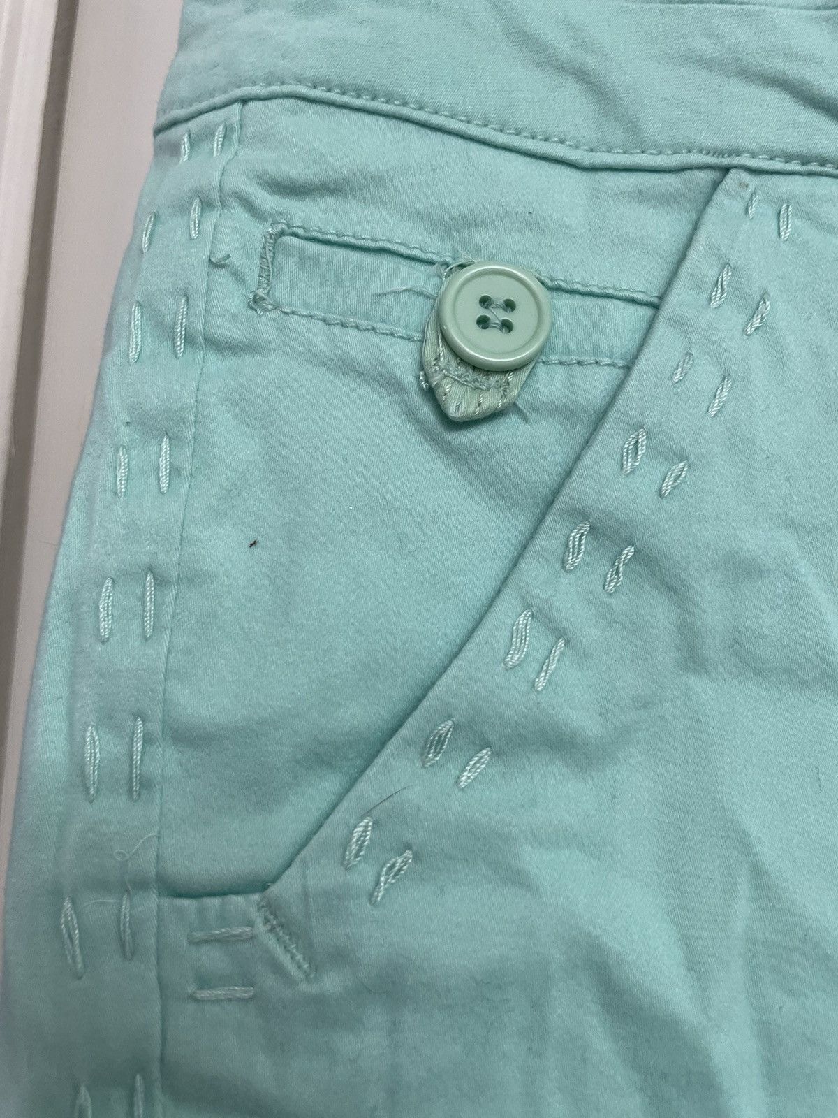 Other Free Style Revolution Sea Foam Green Short Shorts Size 11 Size 34" / US 12 / IT 48 - 3 Thumbnail