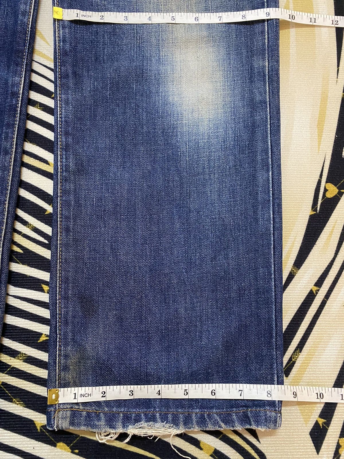 Edwin Vintage Japanese Brands Edwin503 Mud Wash Loose Jeans Size US 34 / EU 50 - 17 Thumbnail